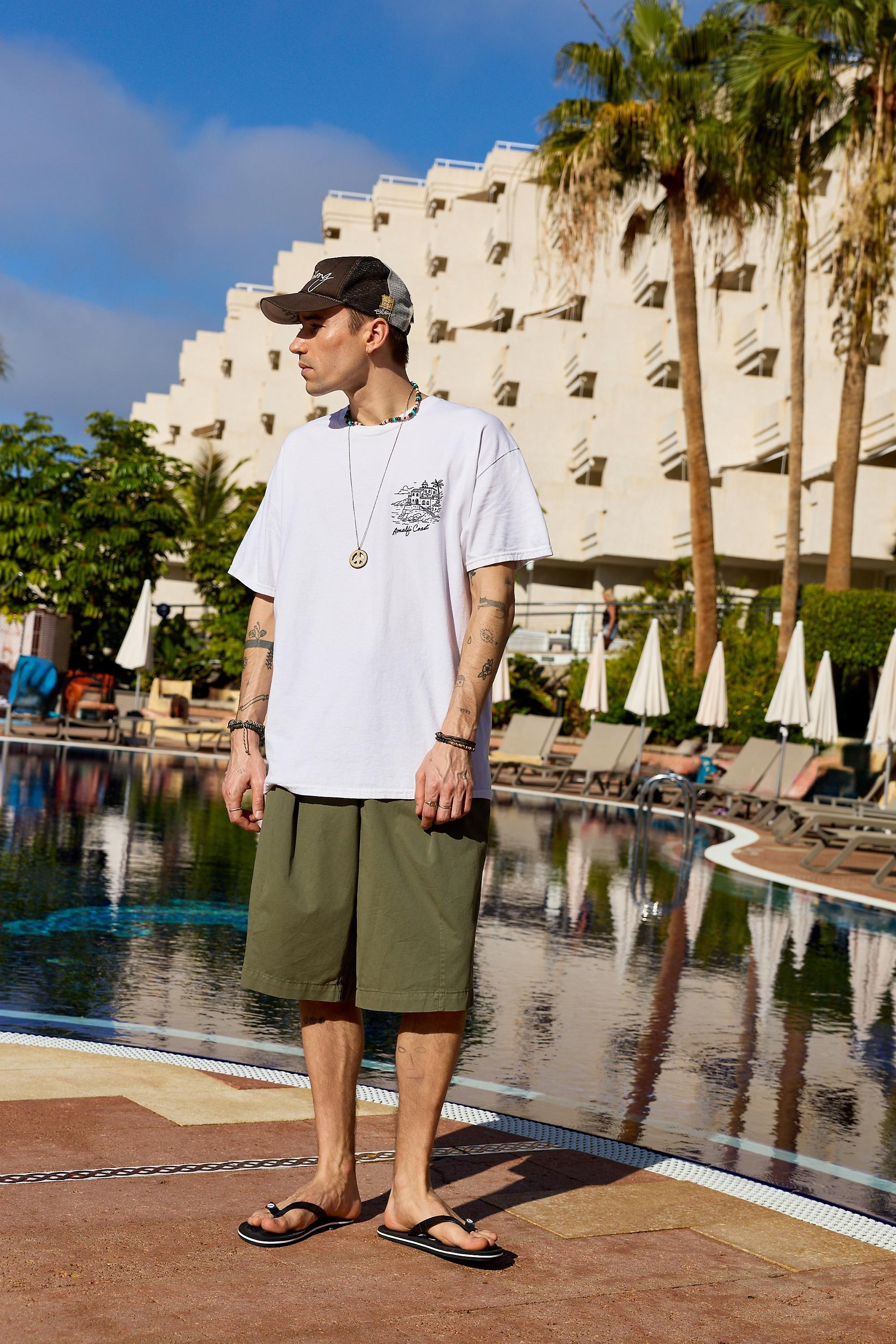 White Uo Amalfi Coast T-Shirt, WHT, large image number 2