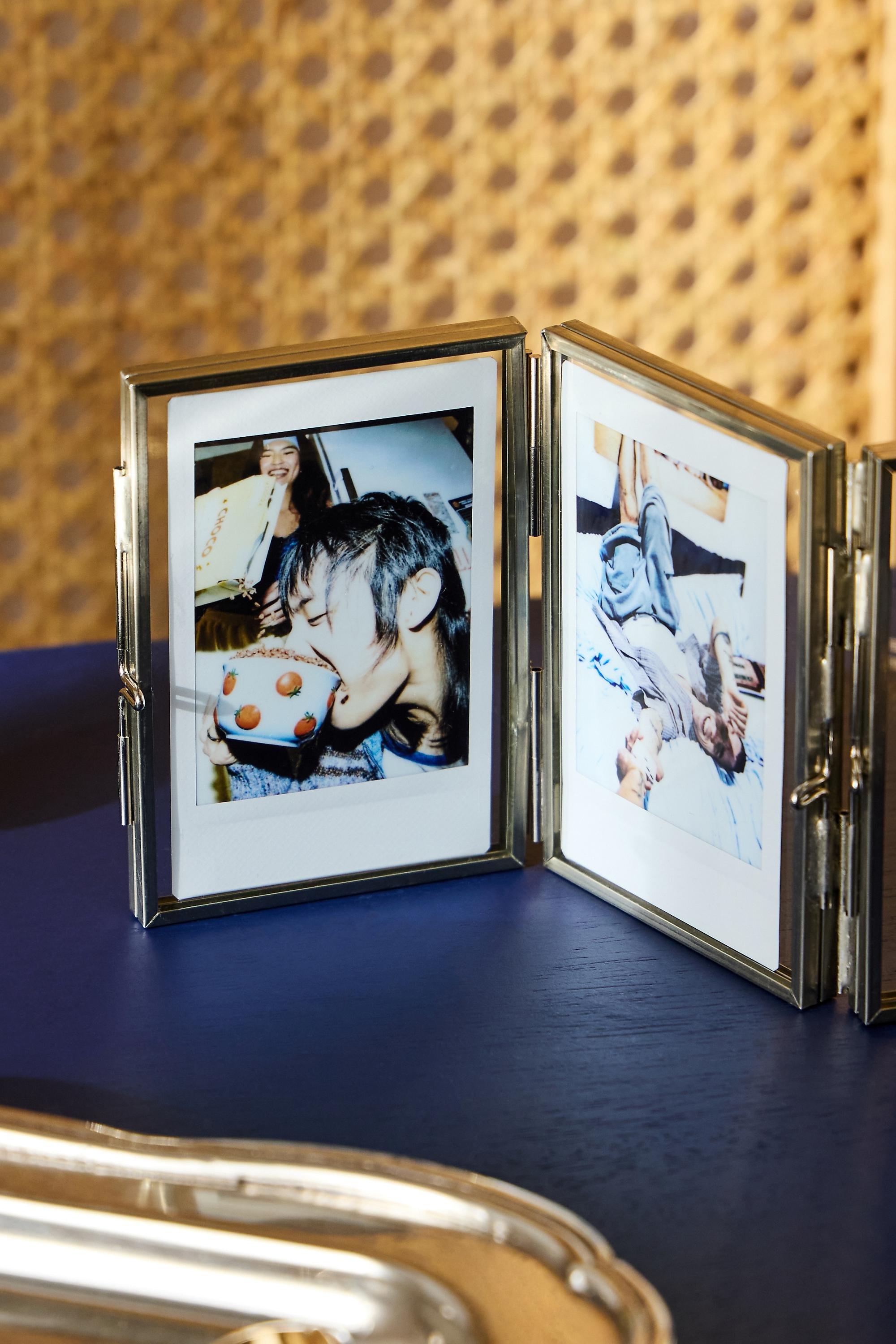 Silver Aria 4-Frame Instax Mini Frame, SLVR, medium