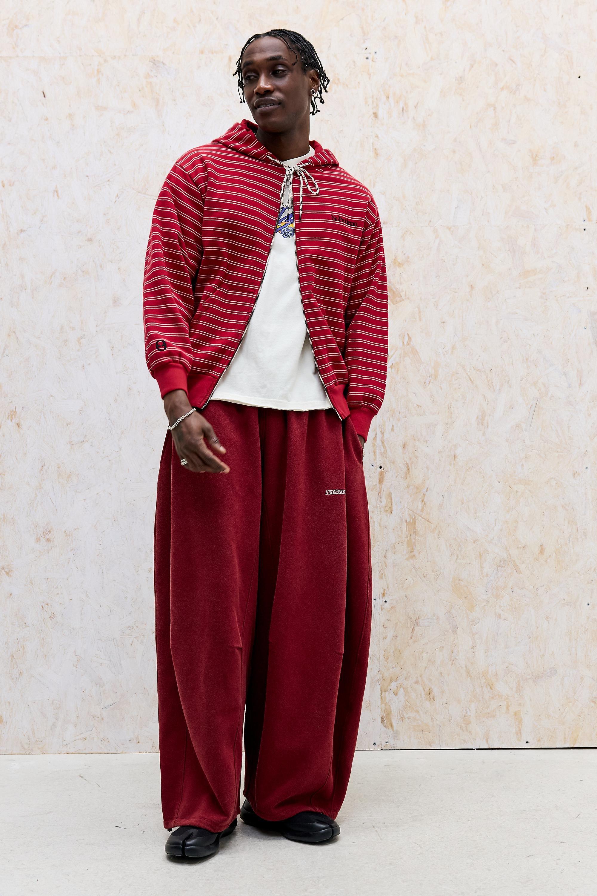 iets frans... Sid Joggers, Burgundy, RED, medium