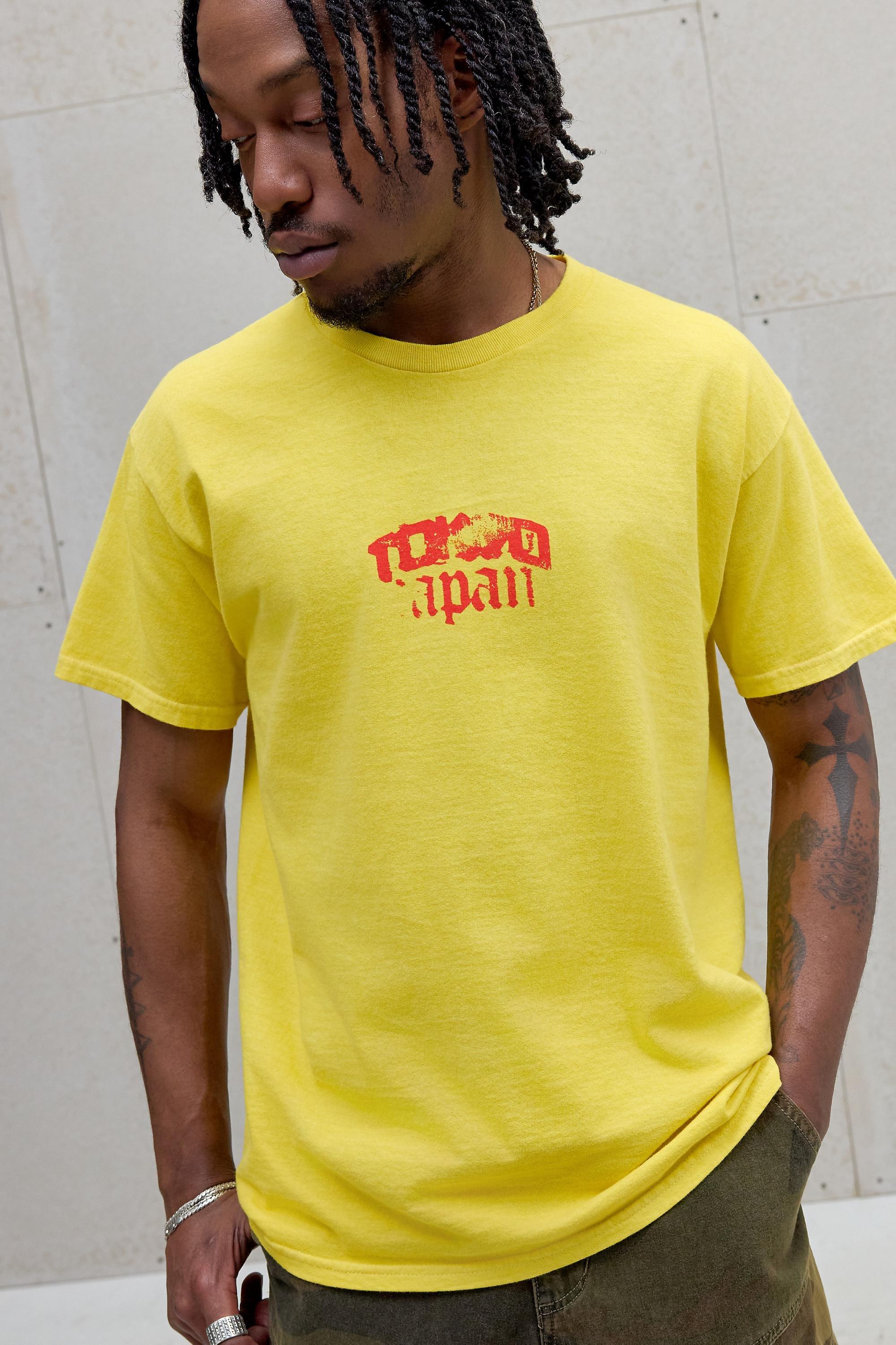 Yellow Uo Tokyo Dragon T-Shirt, YEL, large image number 1