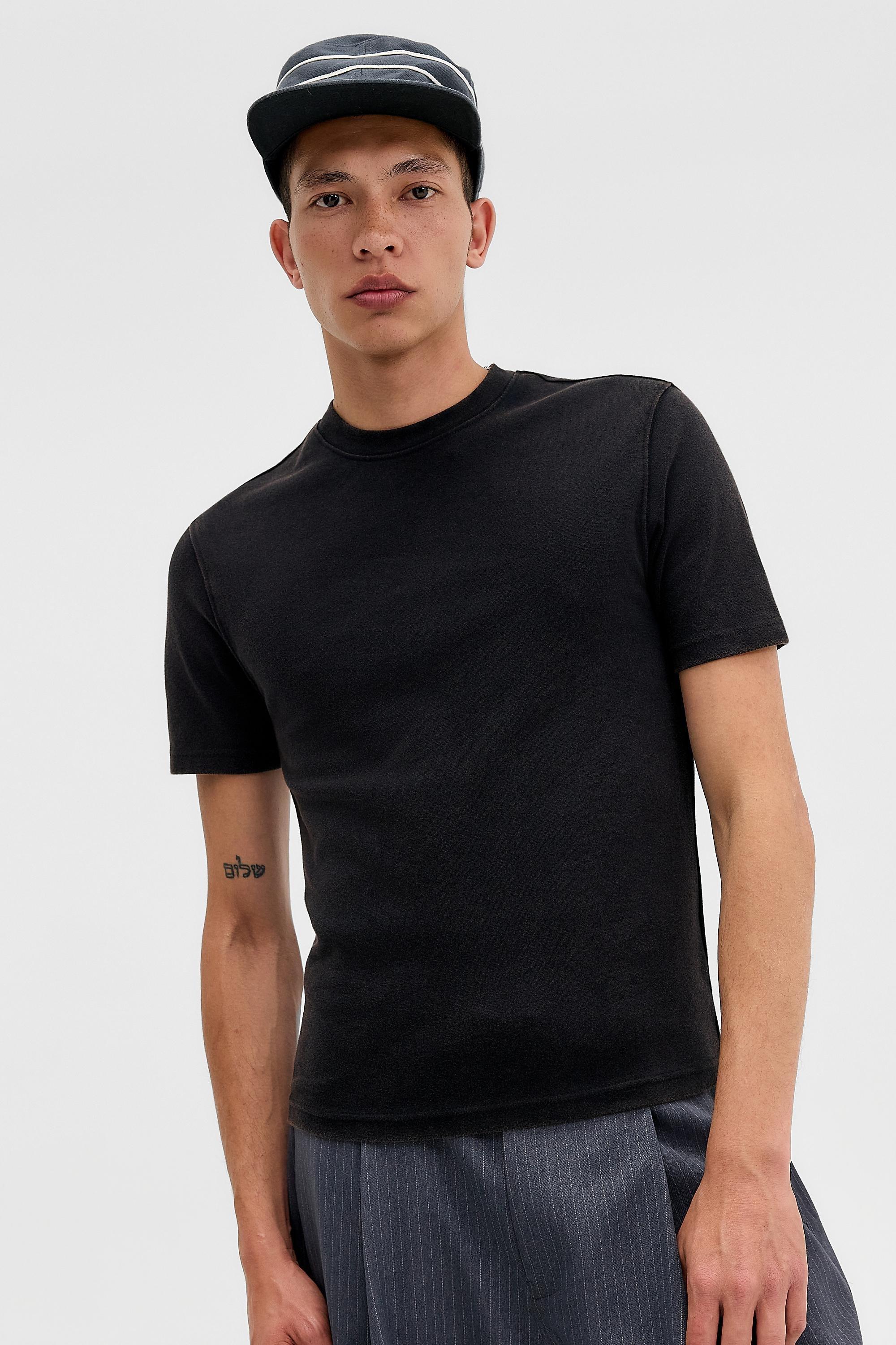 Black Loom Muscle T-Shirt, BLK, medium