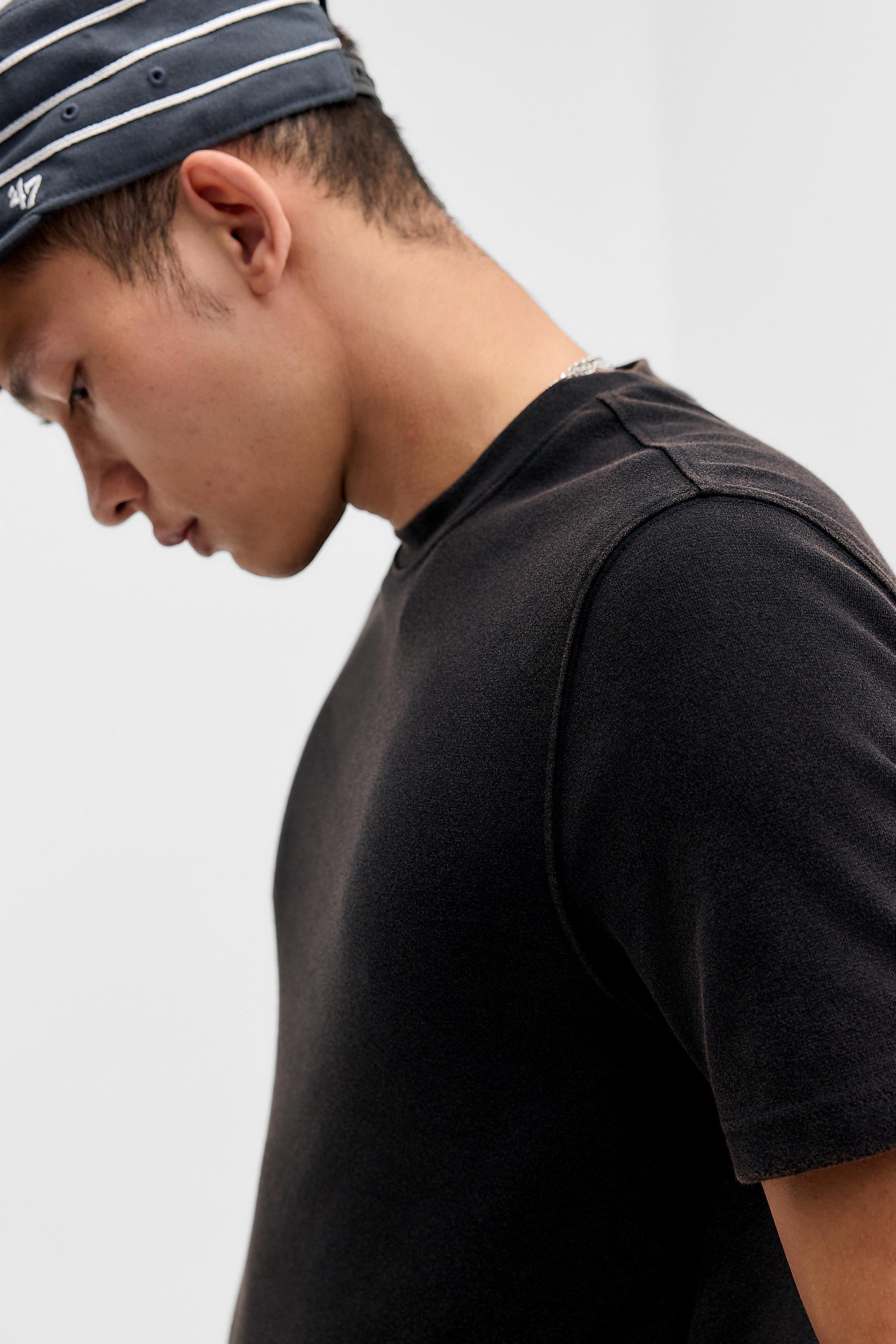 Black Loom Muscle T-Shirt, BLK, medium