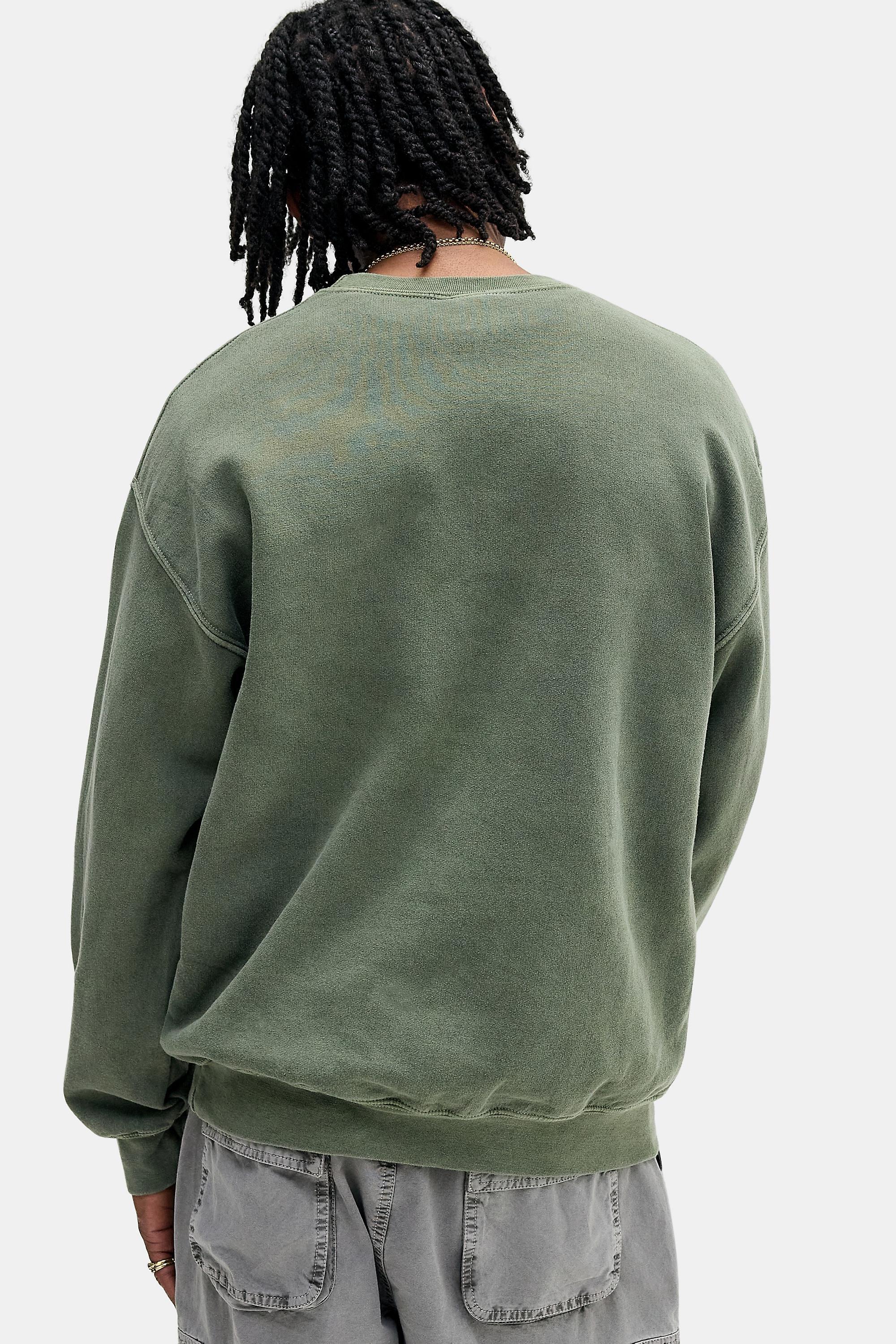 Green Uo Green Kyoto Tiger Sweatshirt, GRN, large image number 3