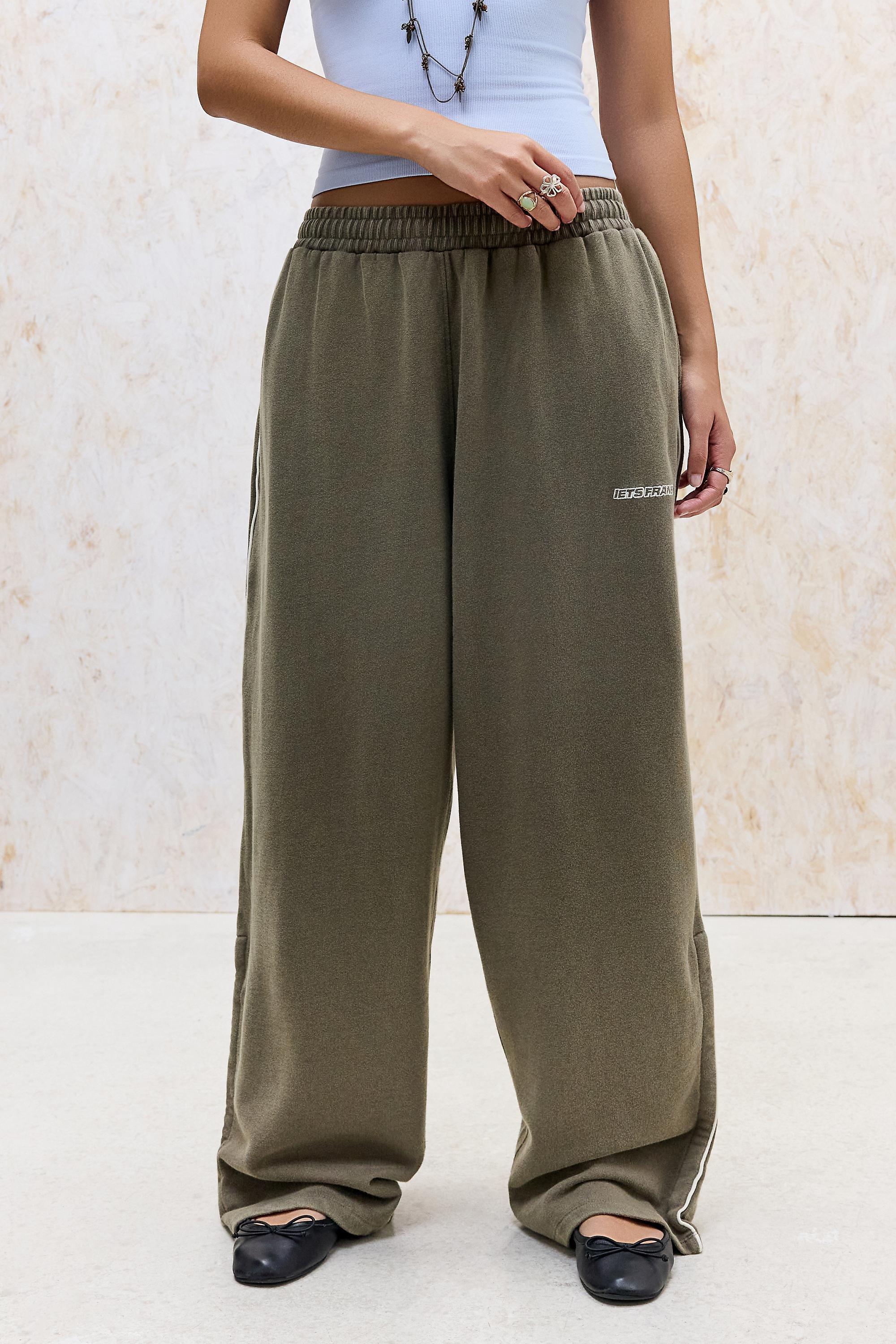Khaki Khaki iets frans... Dried Sage Harri Baggy Joggers, KHAKI, medium