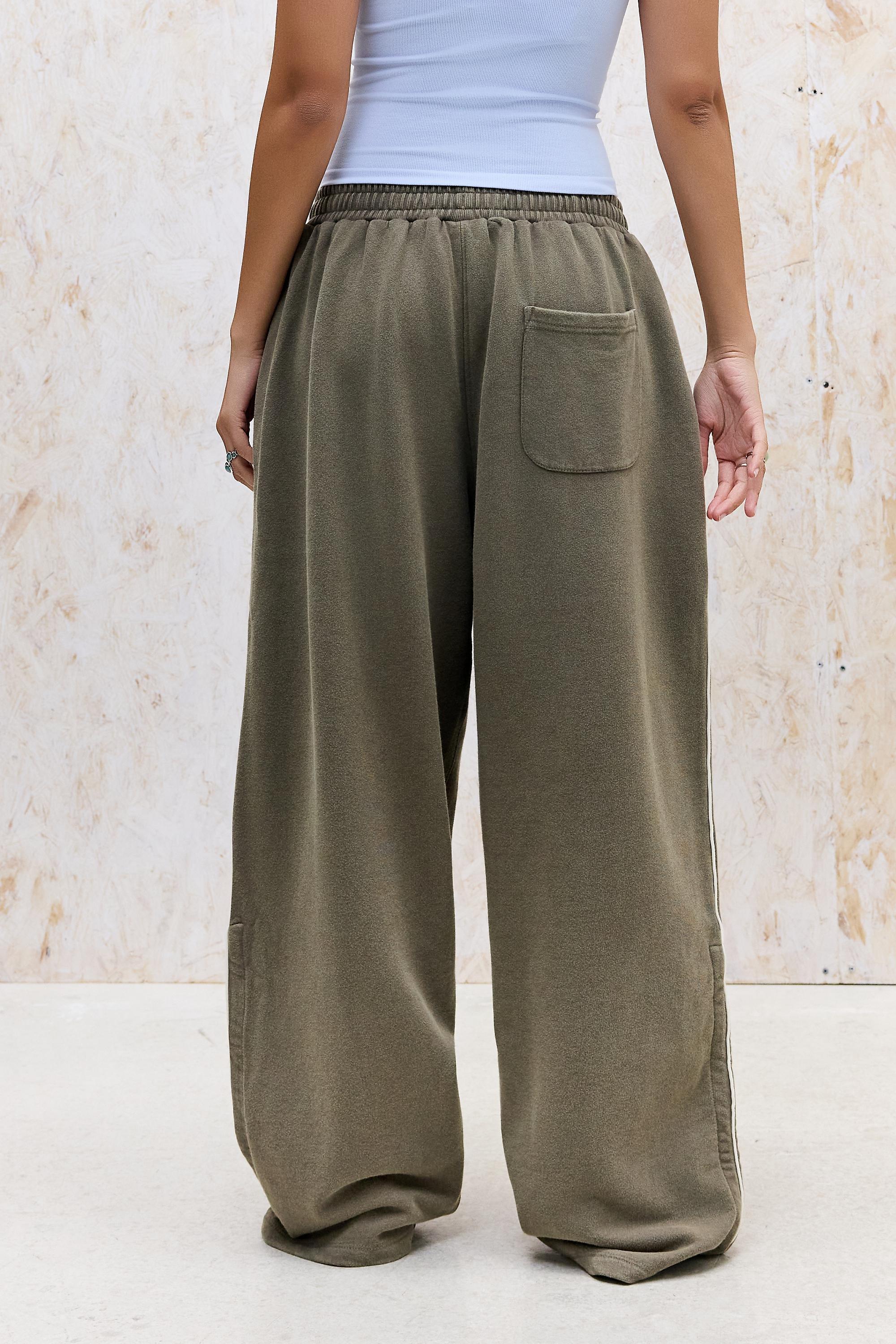 Khaki Khaki iets frans... Dried Sage Harri Baggy Joggers, KHAKI, large image number 3