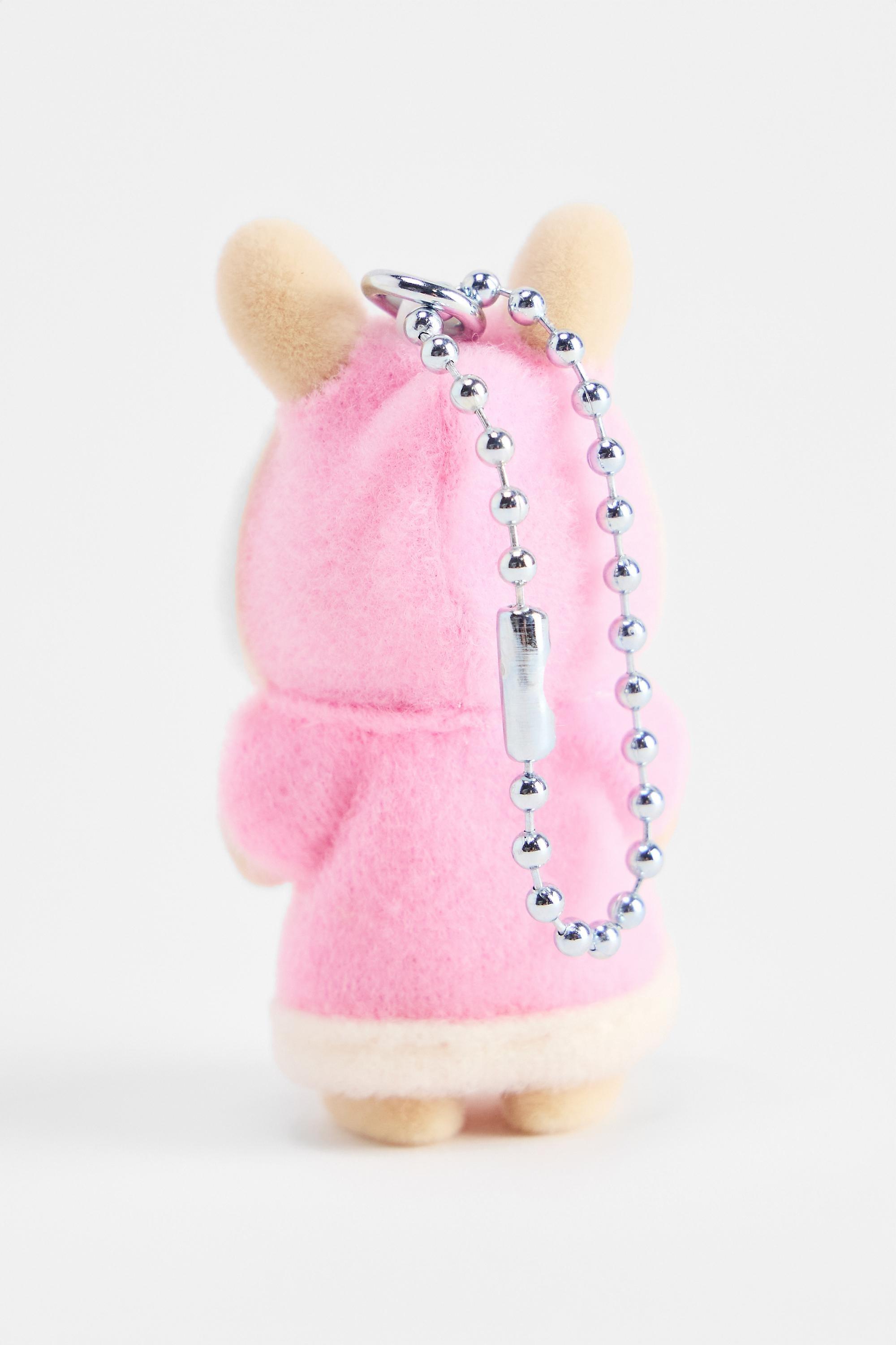 ASSORT Sylvanian Families Fluffy Parka Milk Rabbit Baby Keyring, ASSORT, large image number 3