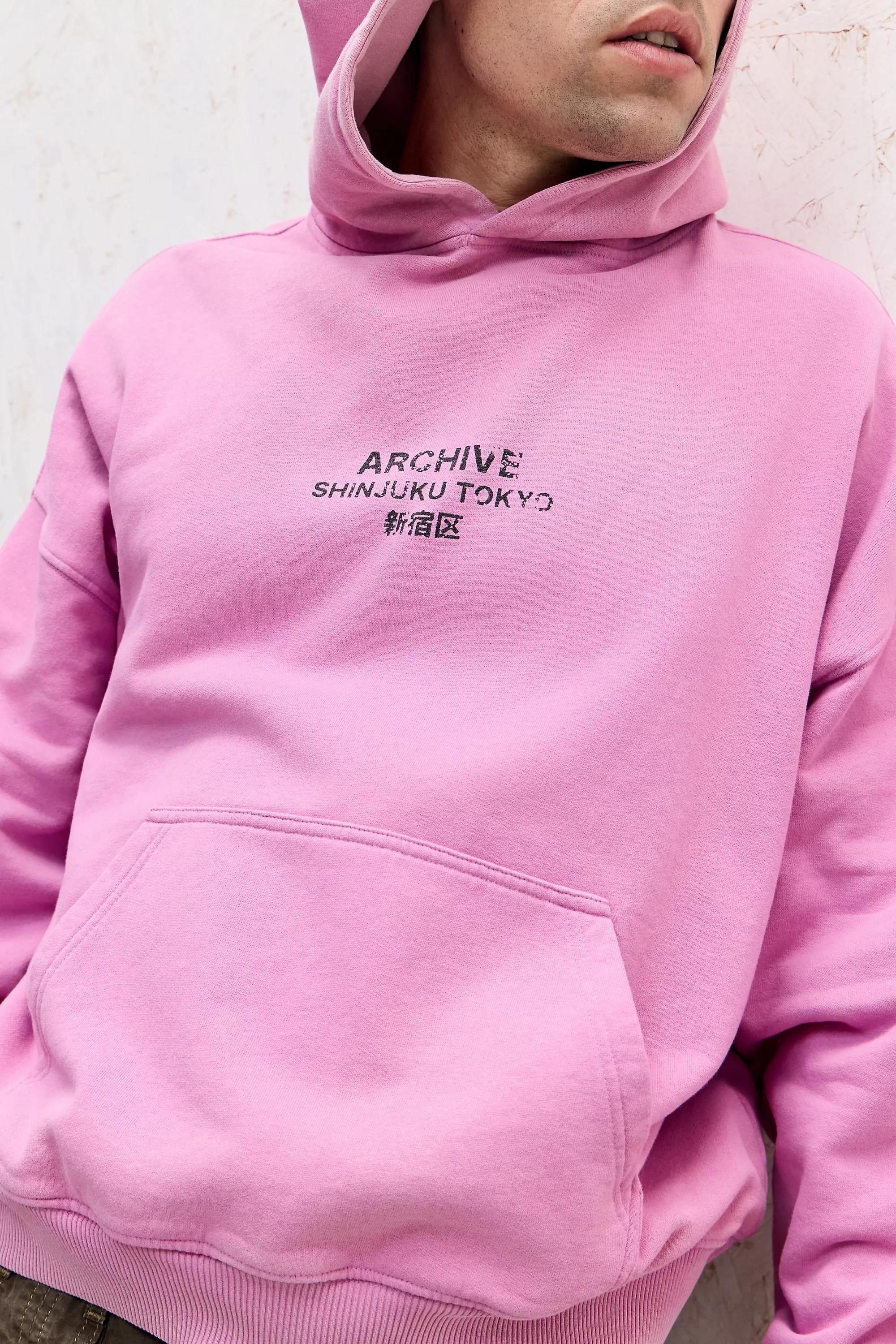 Pink Uo Archive Ombre Hoodie, PURP, large image number 0