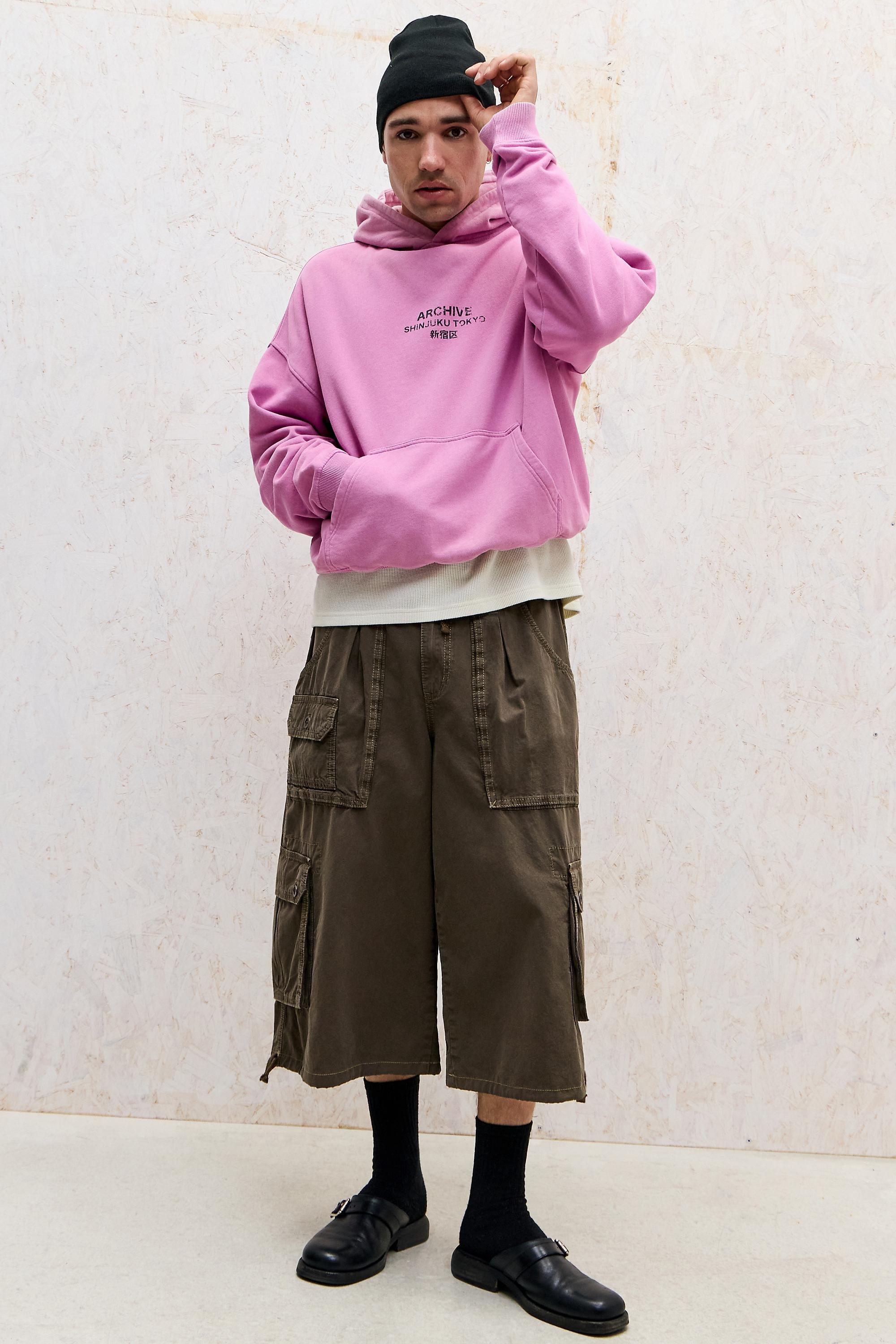 Pink Uo Archive Ombre Hoodie, PURP, large image number 1