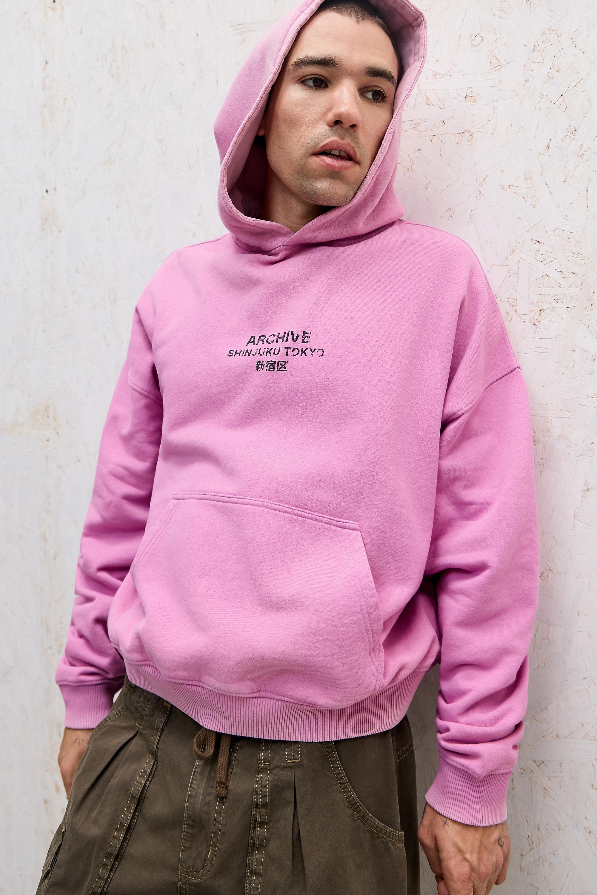 Pink Uo Archive Ombre Hoodie, PURP, large image number 2