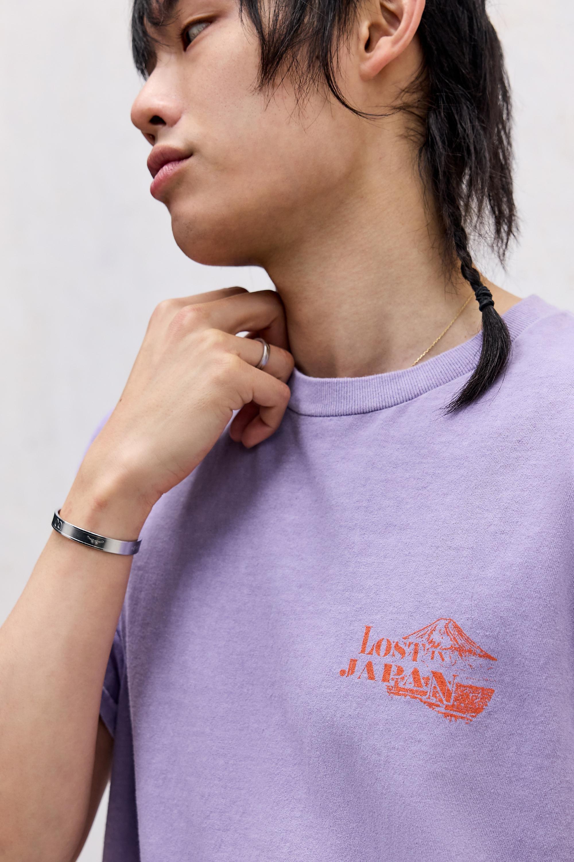 Purple Uo Purple Lost In Japan T-Shirt, PURP, large image number 3