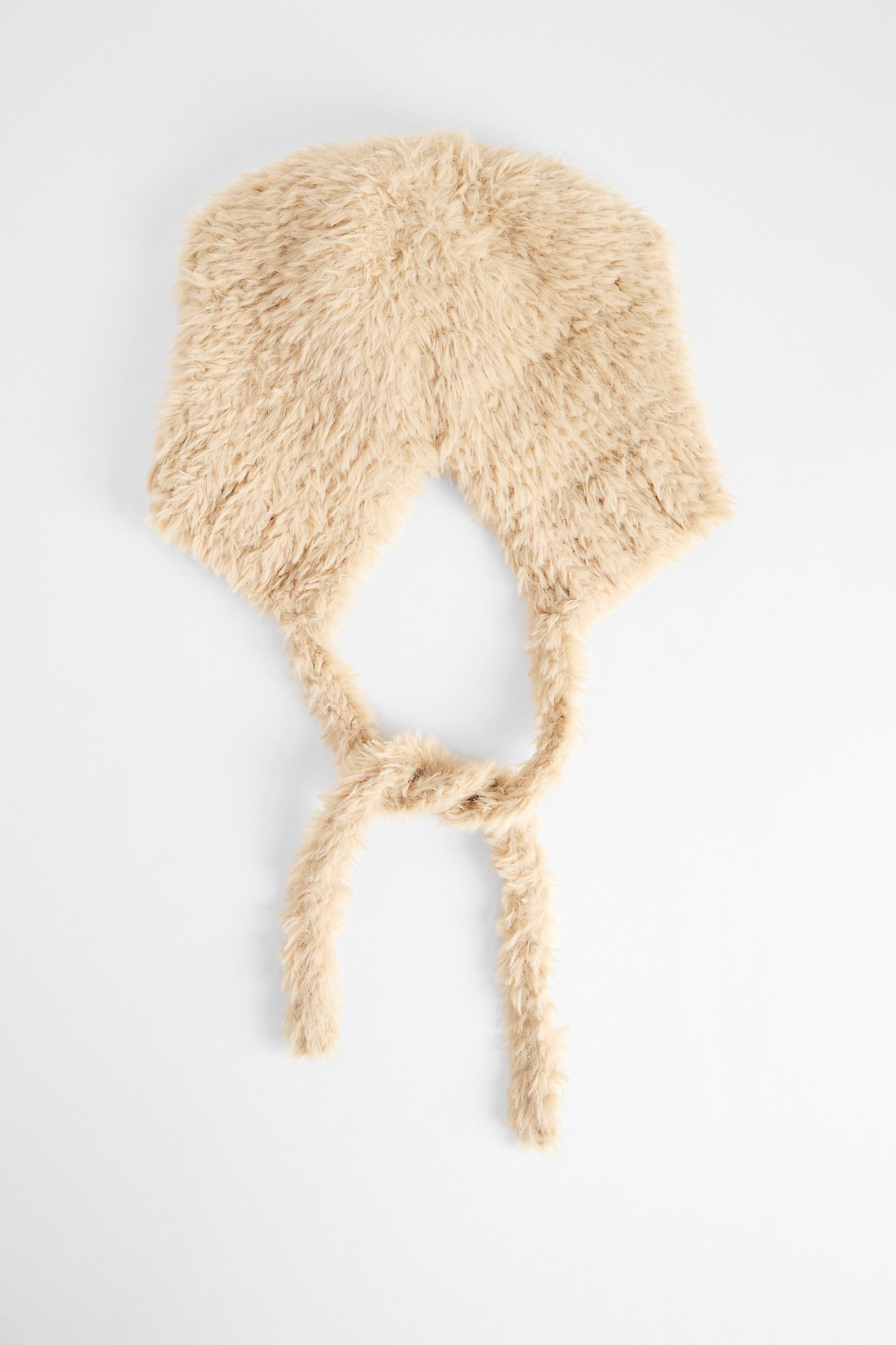 UO Teddy Bonnet, CREME, large image number 3