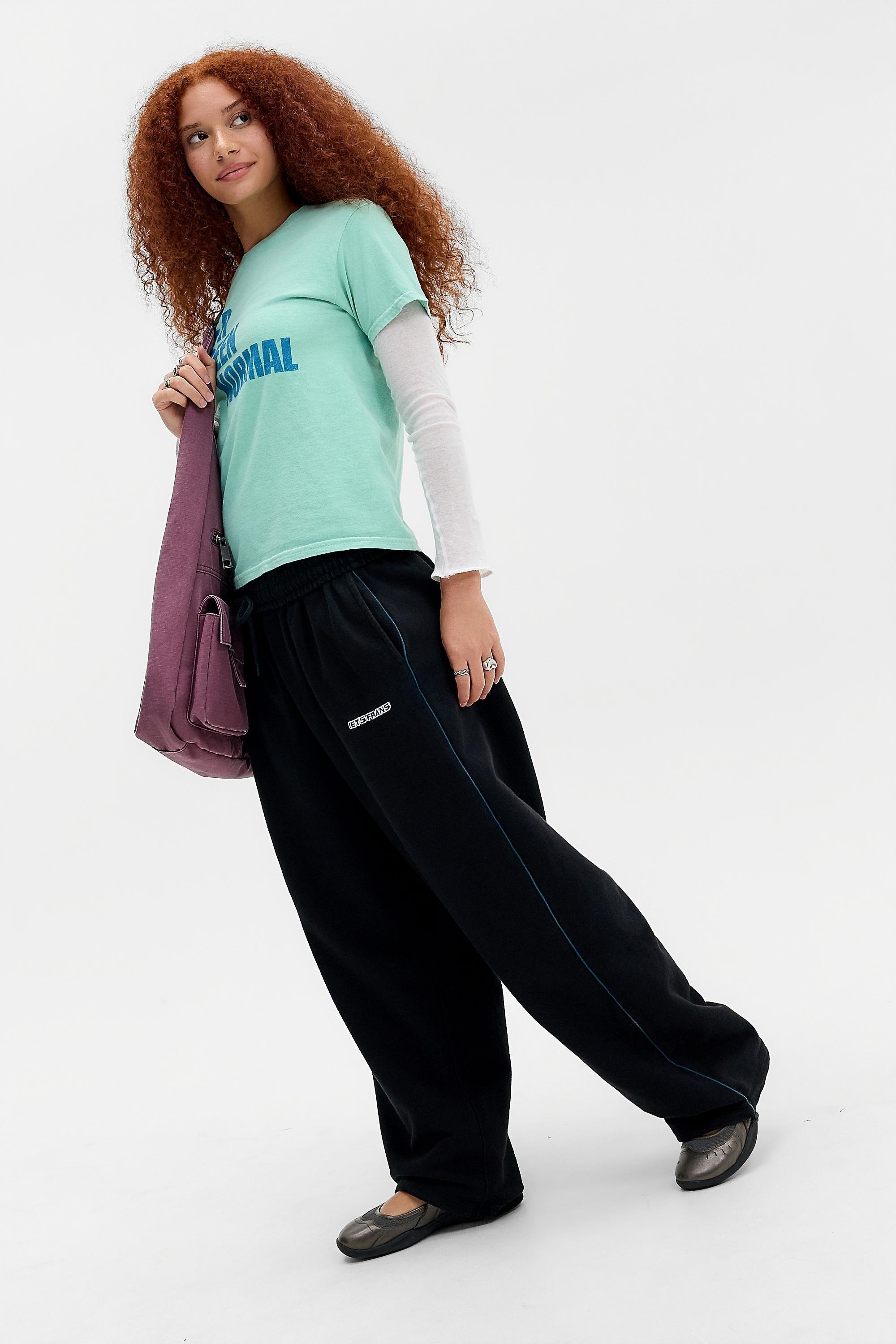 Black iets frans... Harri Baggy Joggers, BLK, medium