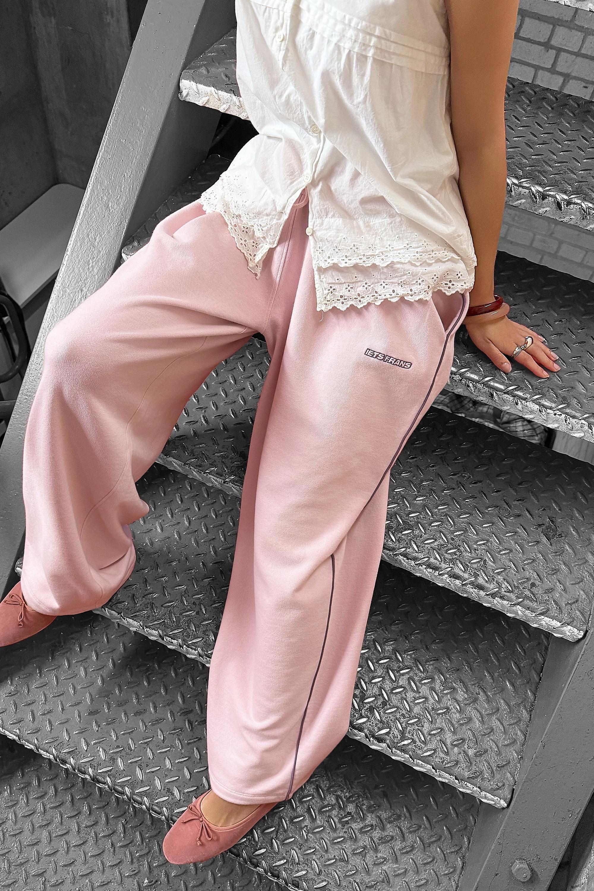 Pink iets frans... Blossom Harri Joggers, PINK, medium