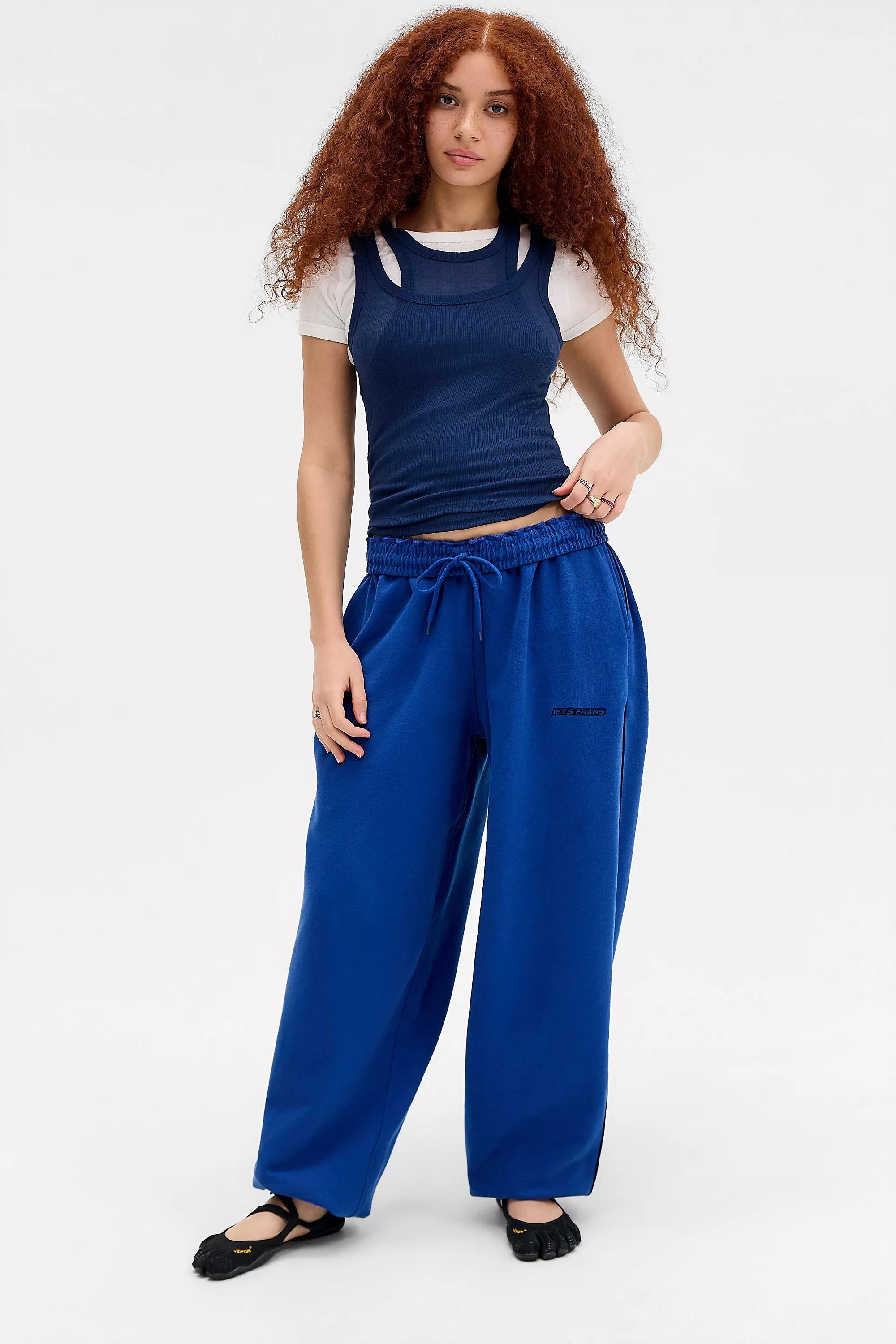 Blue iets frans... Mazarine Blue Harri Joggers, BLUE, large image number 1