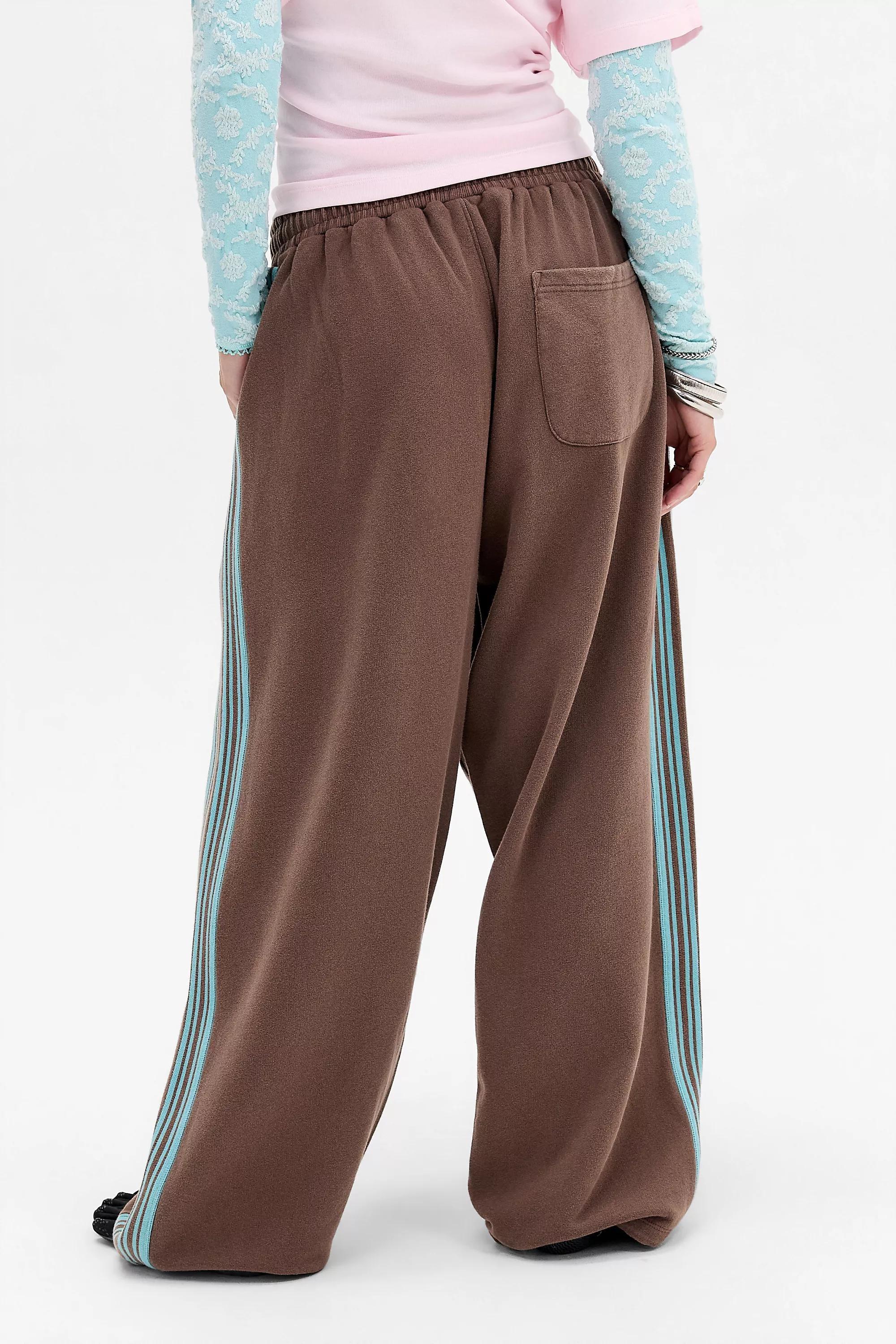 Brown iets frans... Hazel Harri Side Tape Joggers, BRN, large image number 2