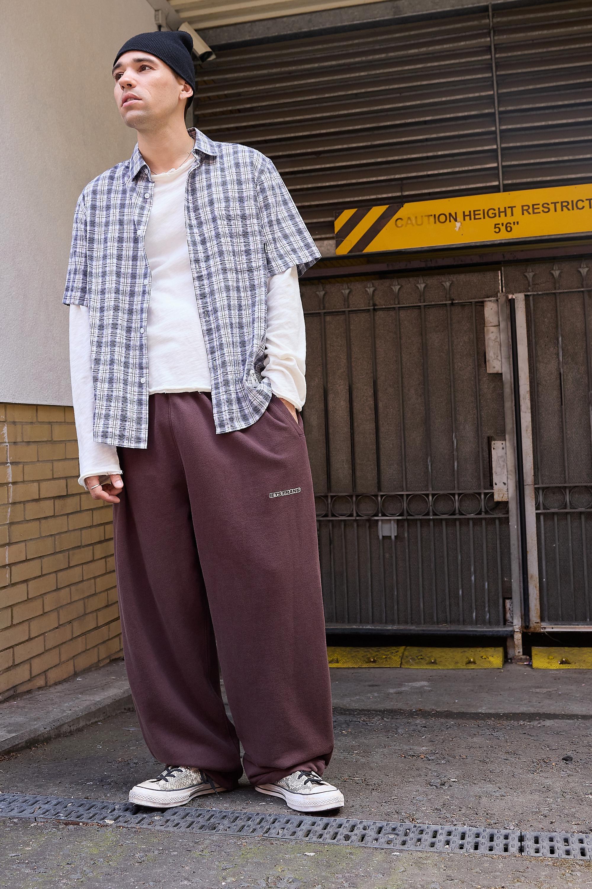 iets frans... Hazel Harri Baggy Joggers, Mauve, SND, medium