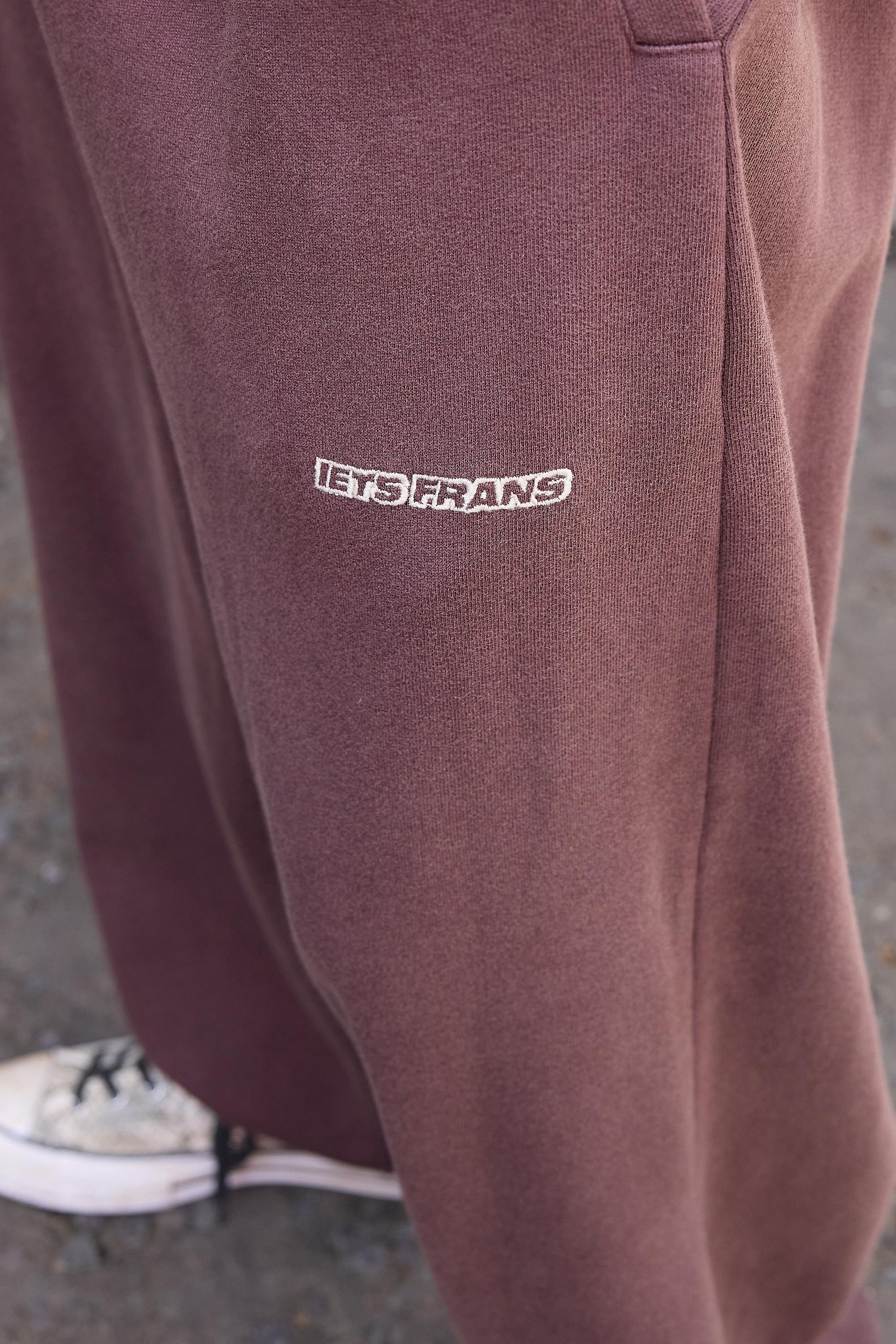iets frans... Hazel Harri Baggy Joggers, Mauve, SND, large image number 3