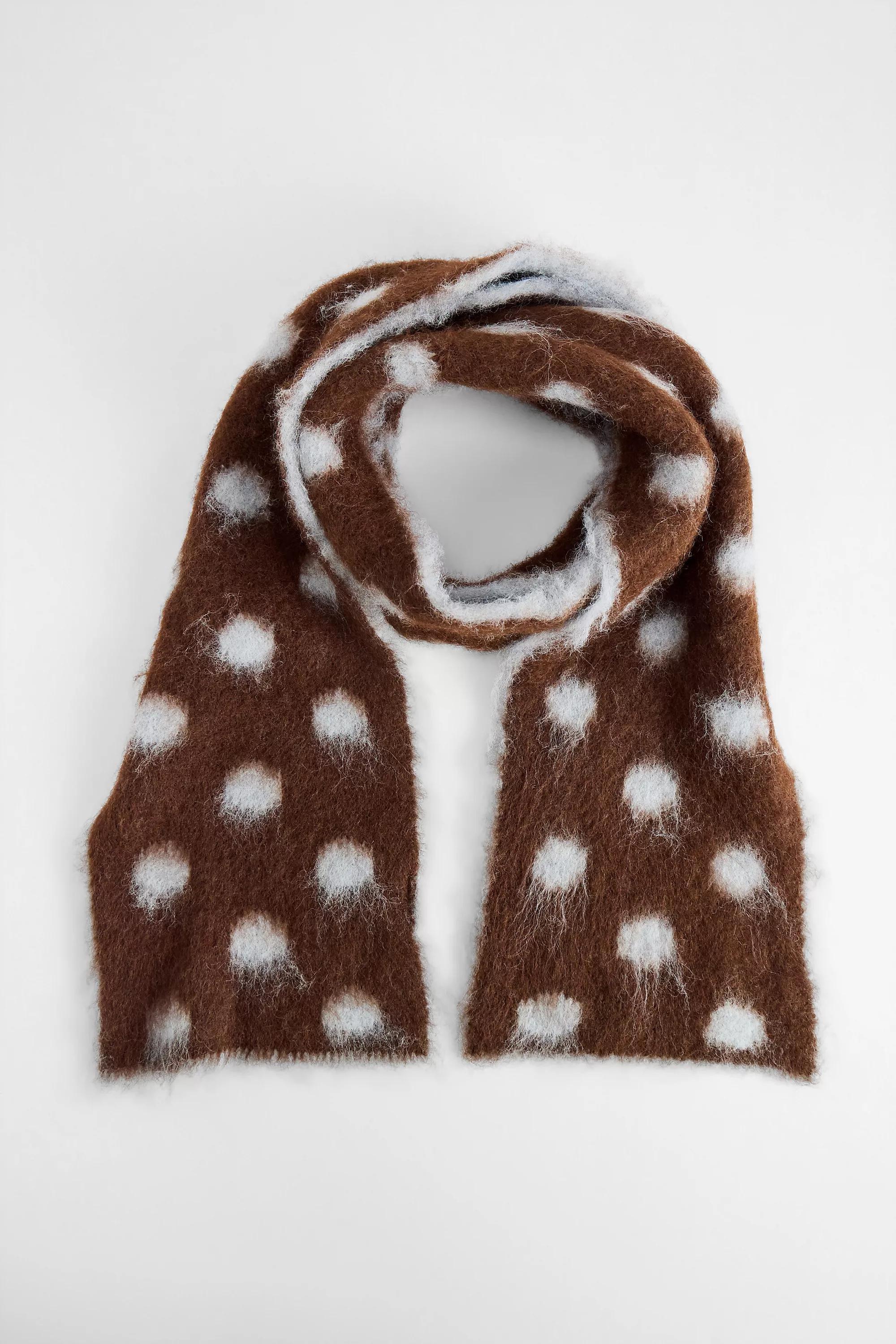 UO Stevie Scarf, BLUE, medium