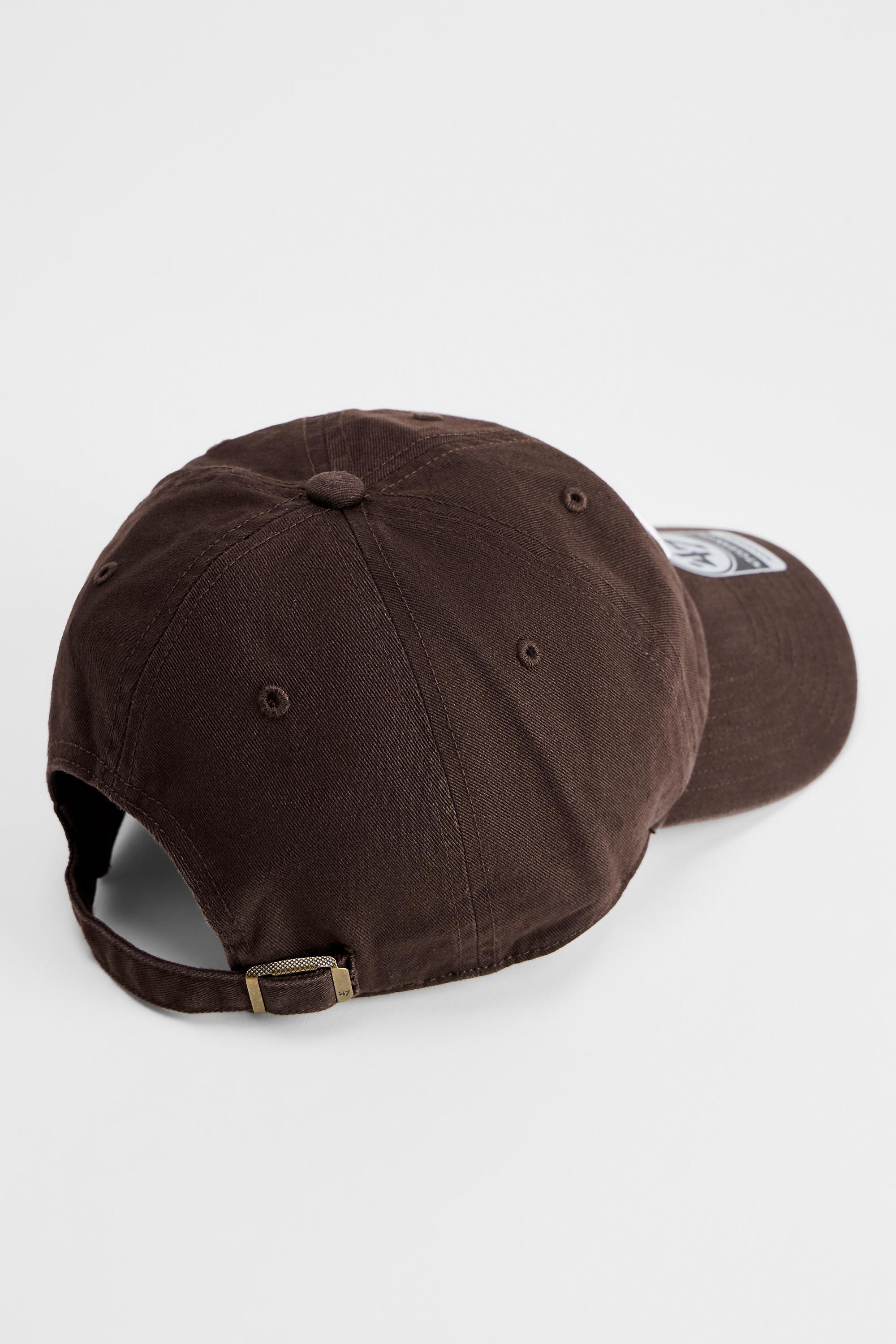 Brown 47 Brand Ny Yankees Clean Up Cap, CHOC, large image number 3