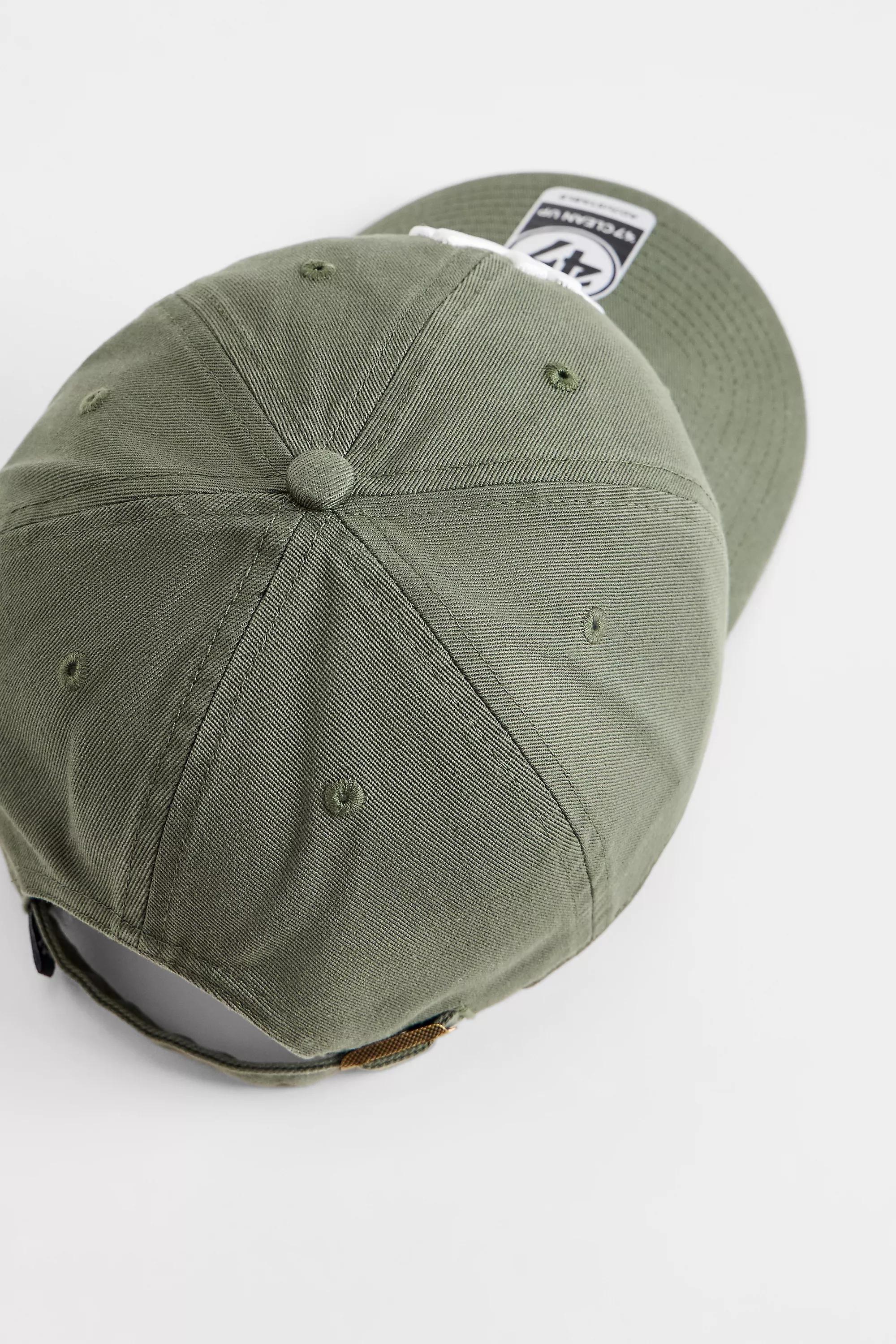 KHAKI '47 Brand NY Yankees Clean Up Cap, KHAKI, large image number 3
