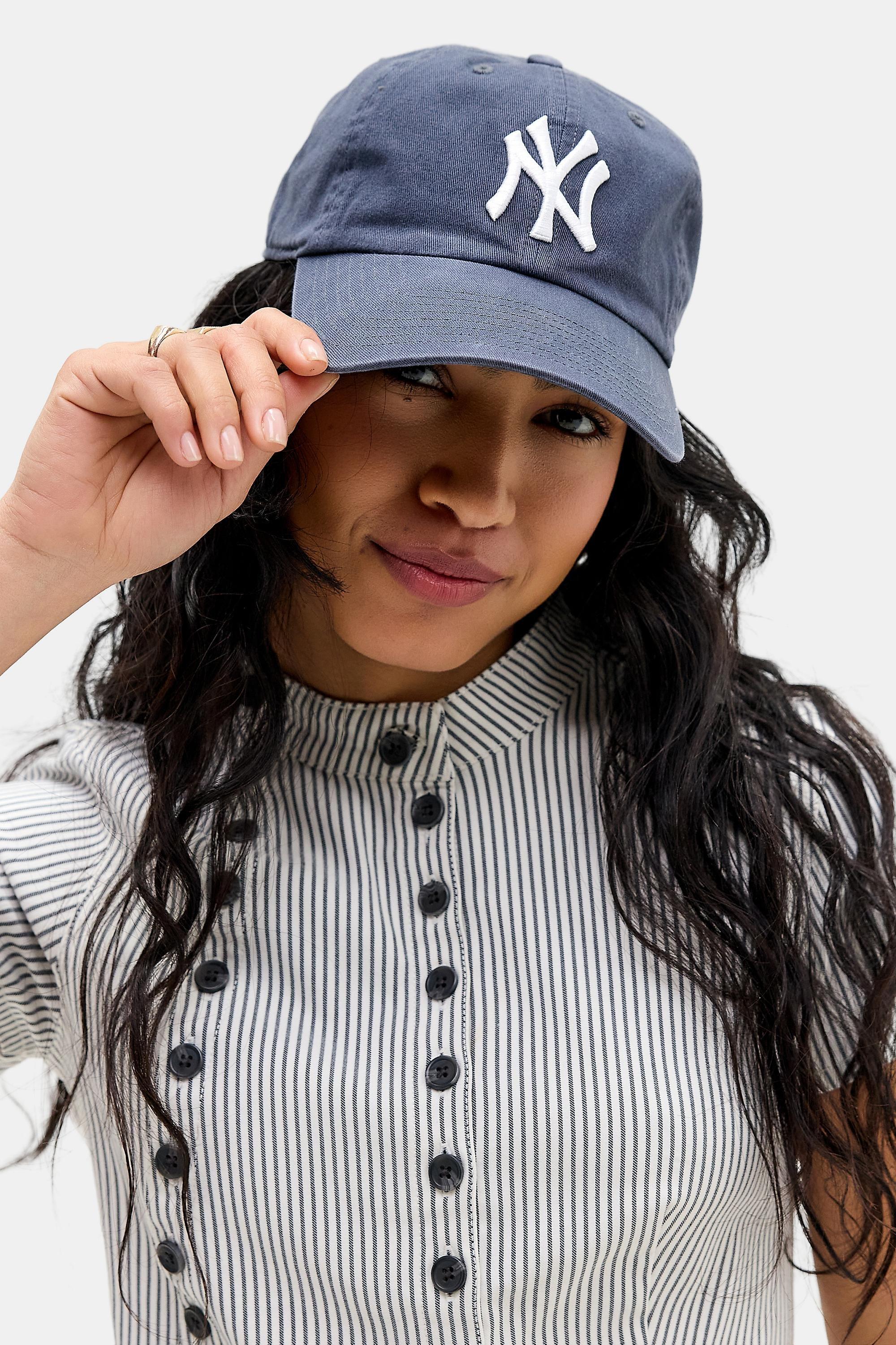 Navy 47 Brand Ny Yankees Clean Up Cap, NAVY, large image number 0