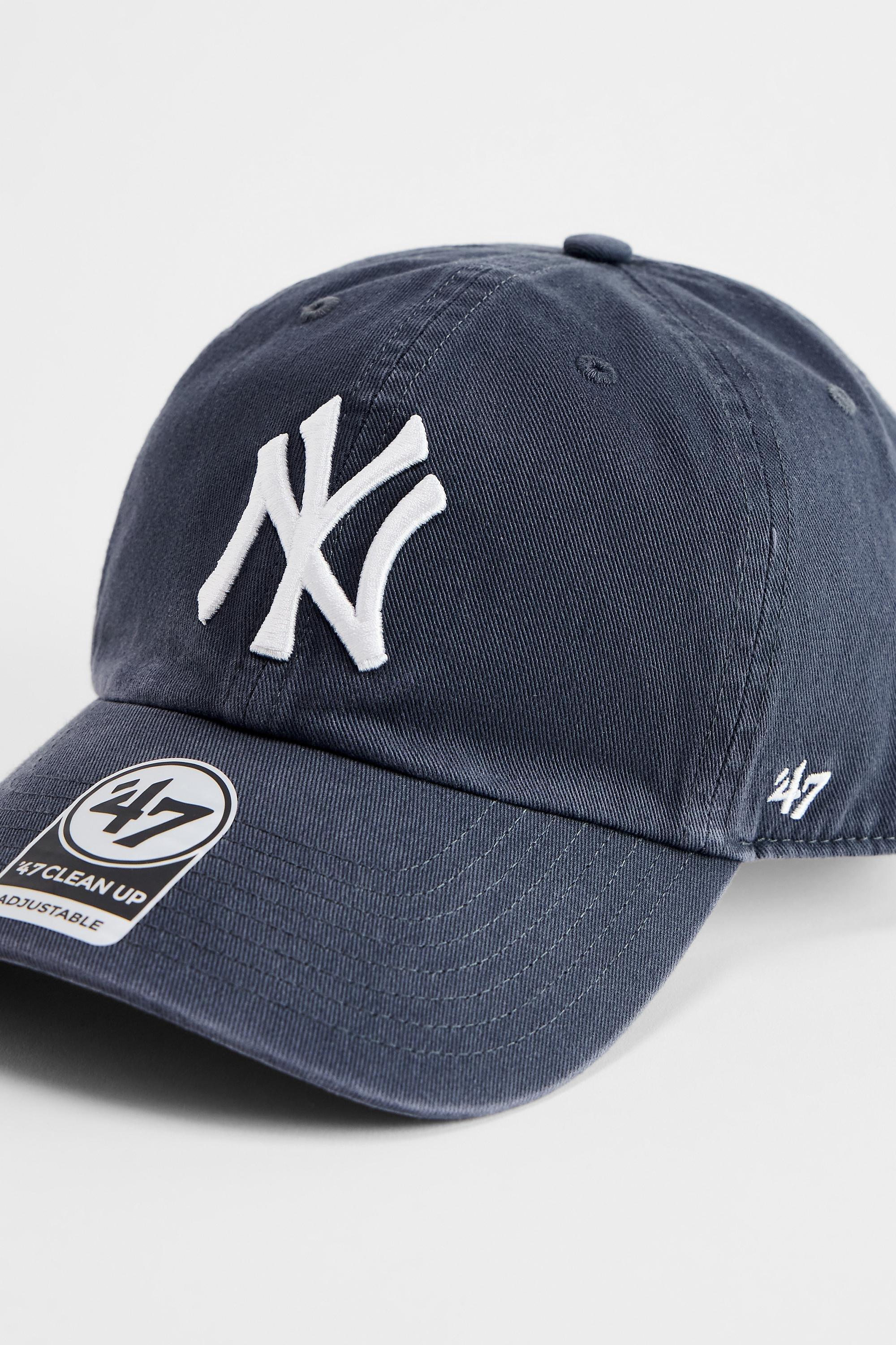 Navy 47 Brand Ny Yankees Clean Up Cap, NAVY, large image number 2
