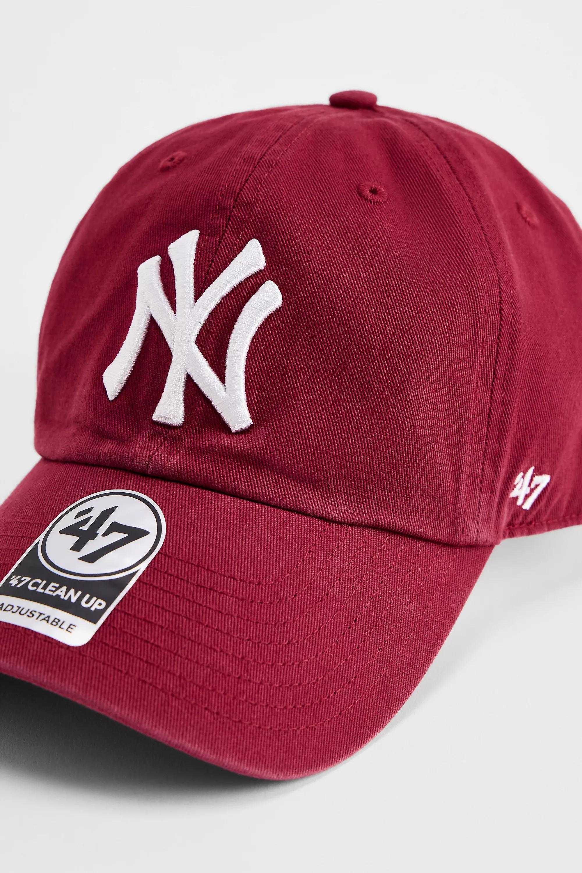 Red 47 Brand Ny Yankees Clean Up Cap, RED, large image number 2