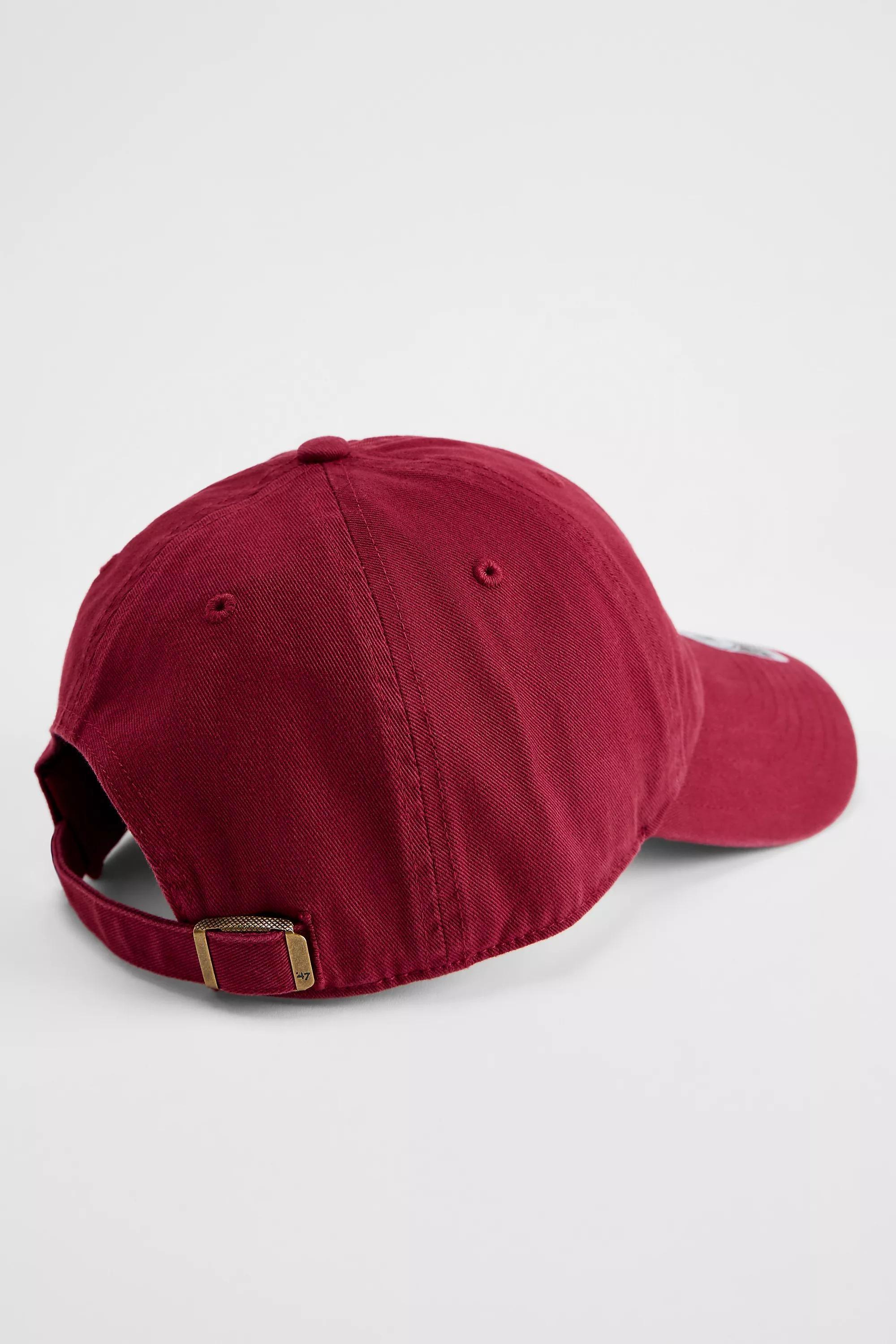 Red 47 Brand Ny Yankees Clean Up Cap, RED, large image number 3