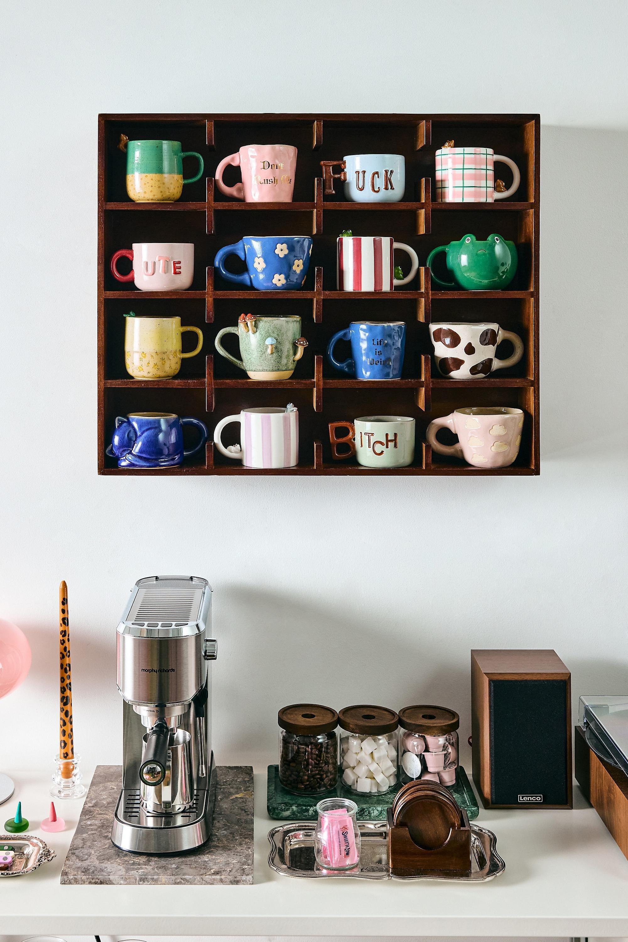 Urban Outfitters Gingham Micro Teddy Mug, Pink | Azadea UAE