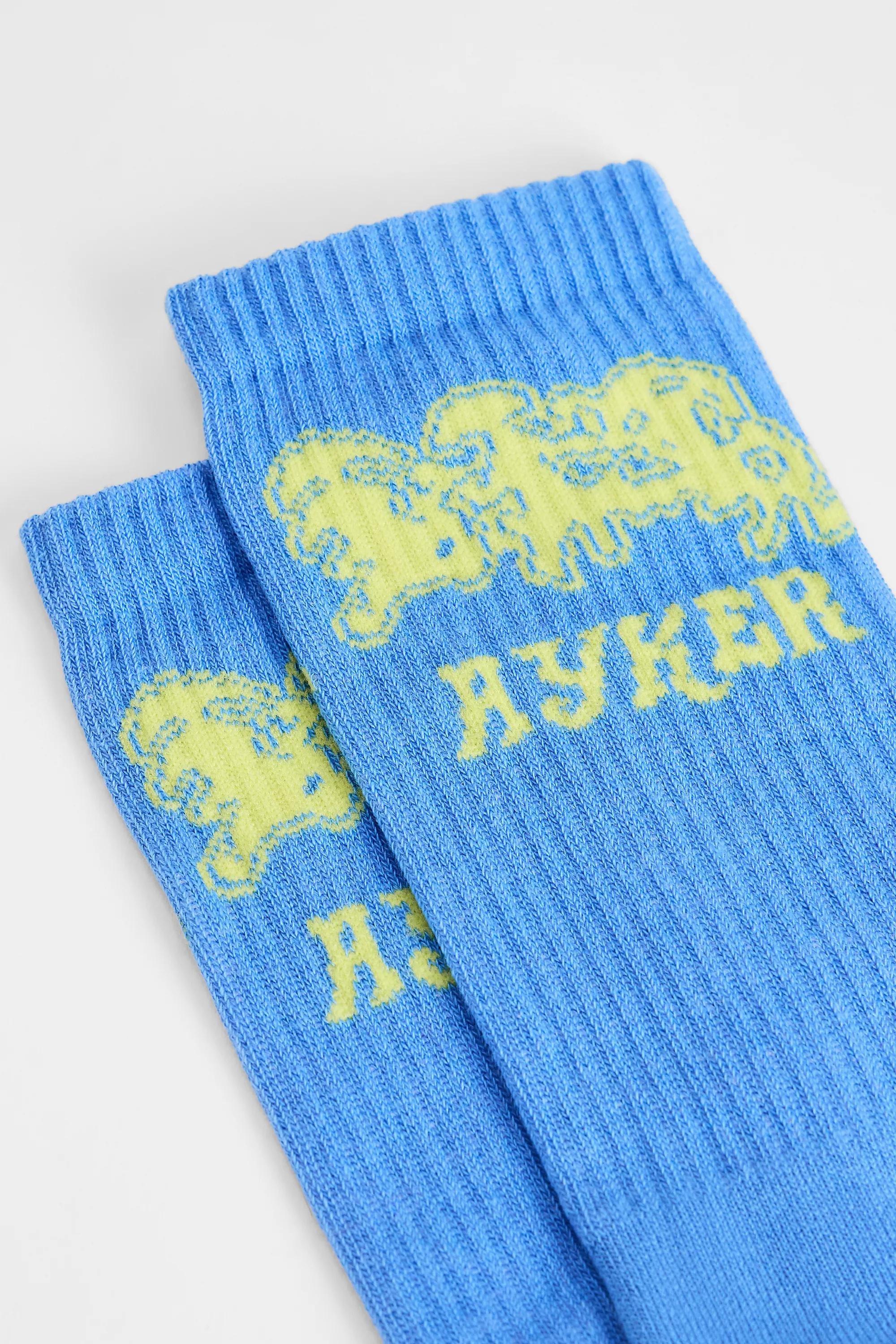 Blue Ayker Socks, BLUE, large image number 1