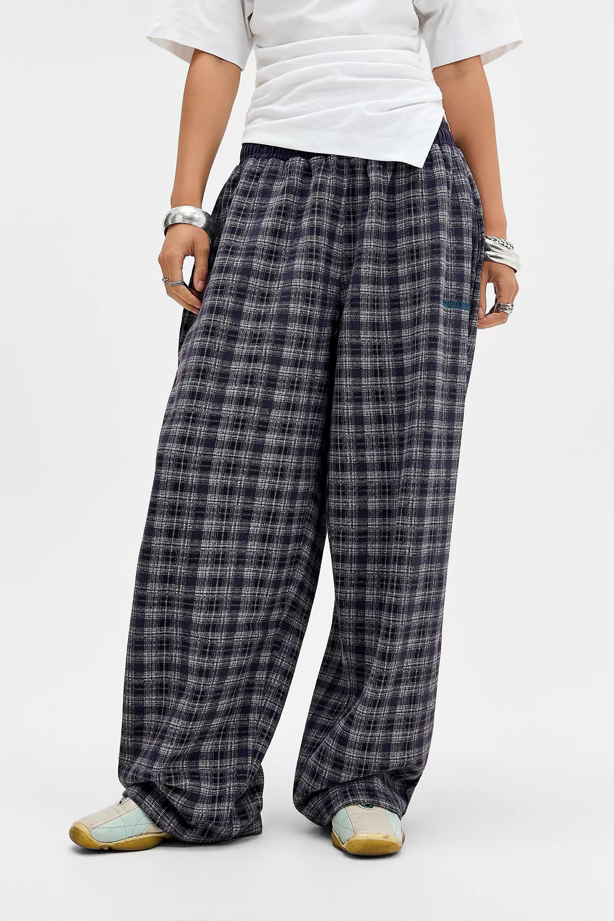 Grey iets frans... Harri Check Joggers, BL MOTIF, large image number 0