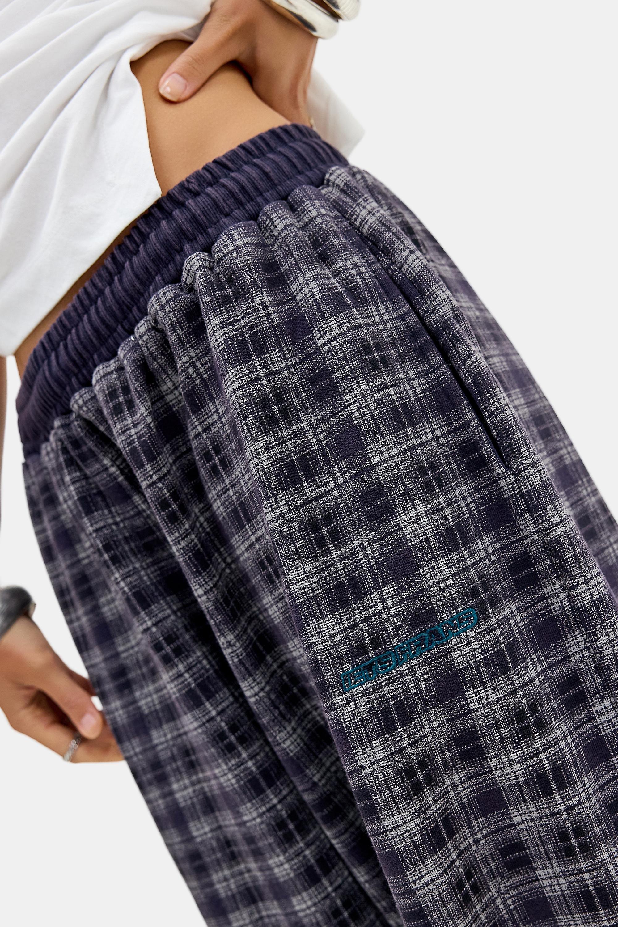 Grey iets frans... Harri Check Joggers, BL MOTIF, large image number 3