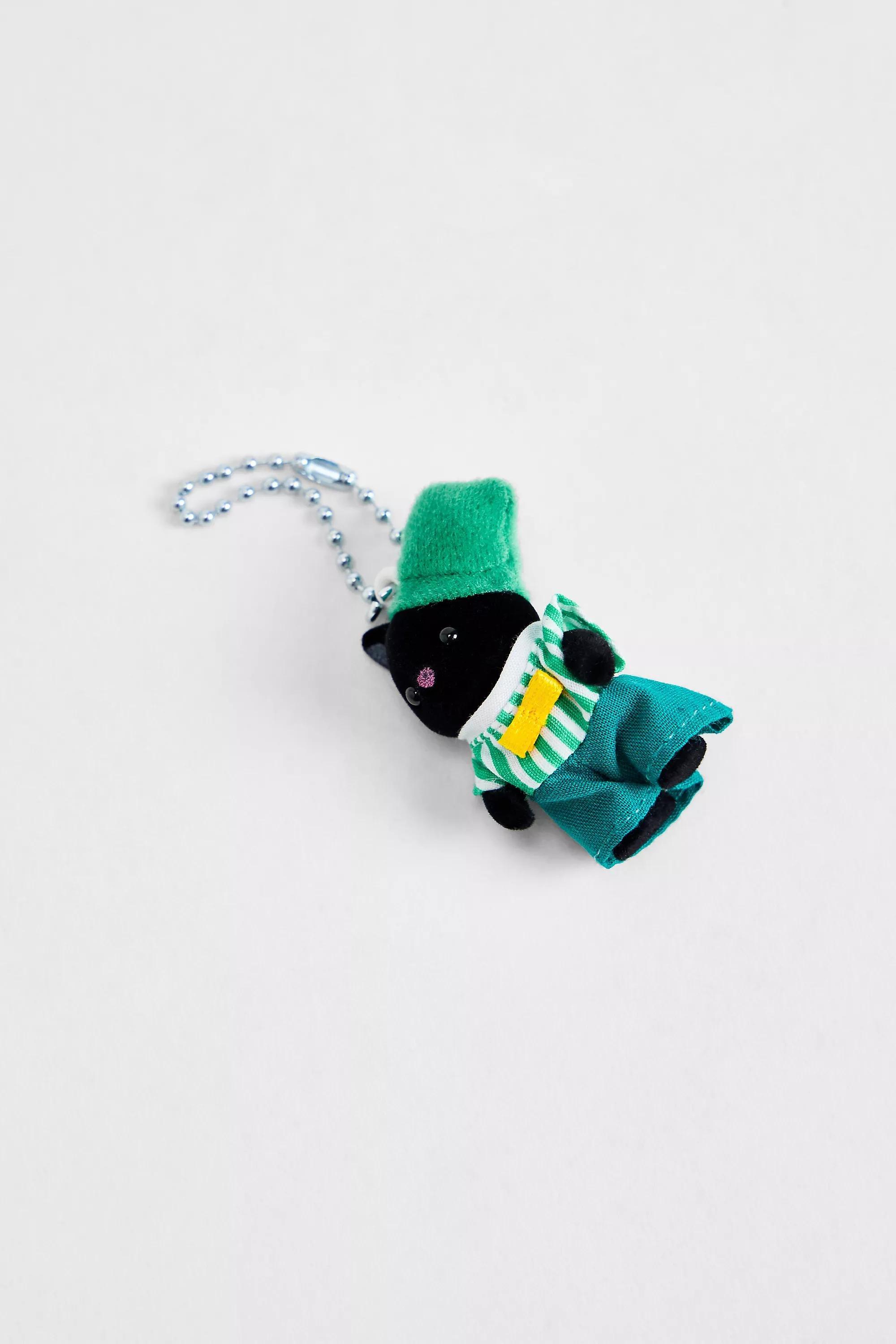 Green Sylvanian Families Emerald Tuxedo Cat Baby Keyring, ASSORT, large image number 4