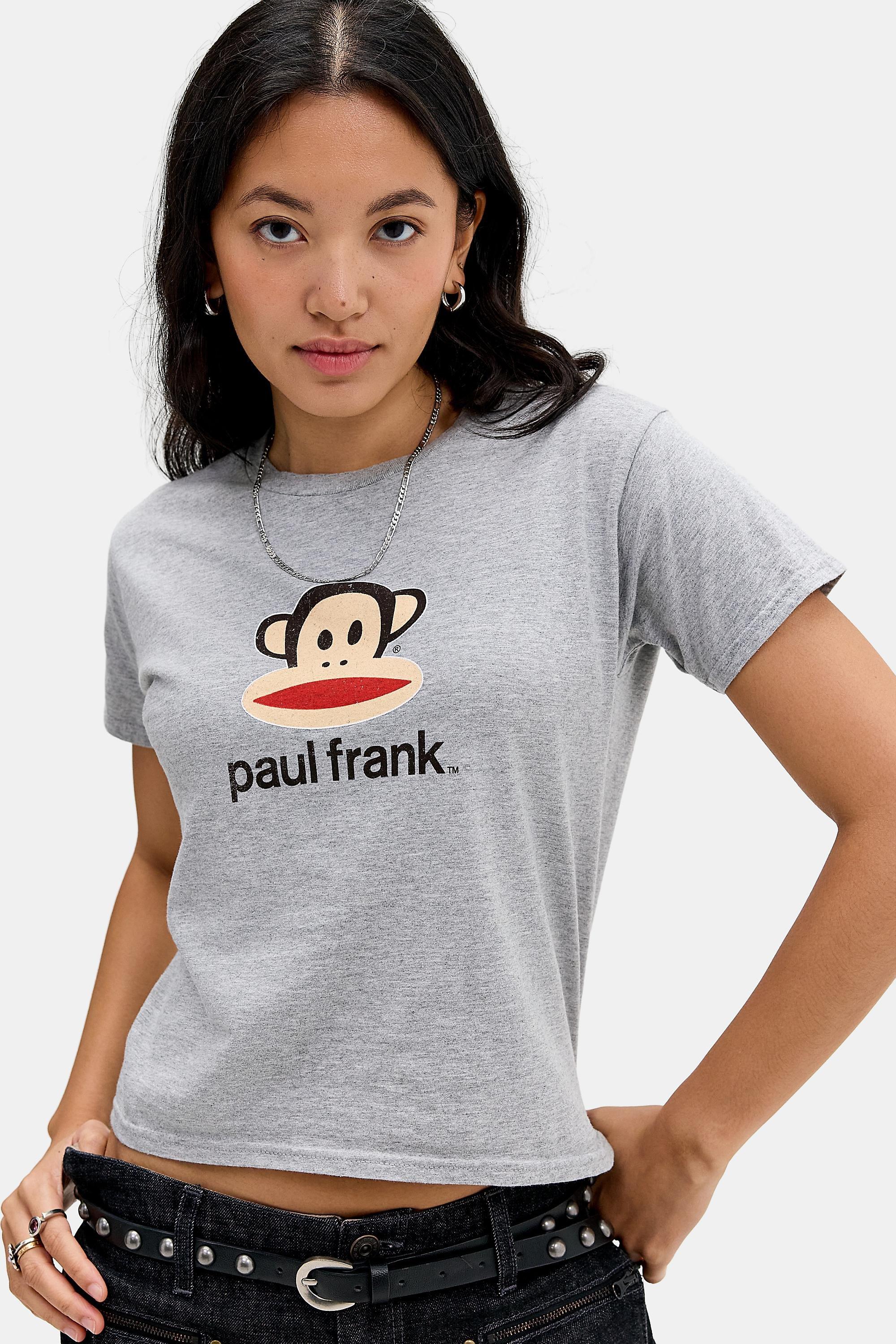 Grey UO Paul Frank Relaxed Tee, L GR, large image number 3