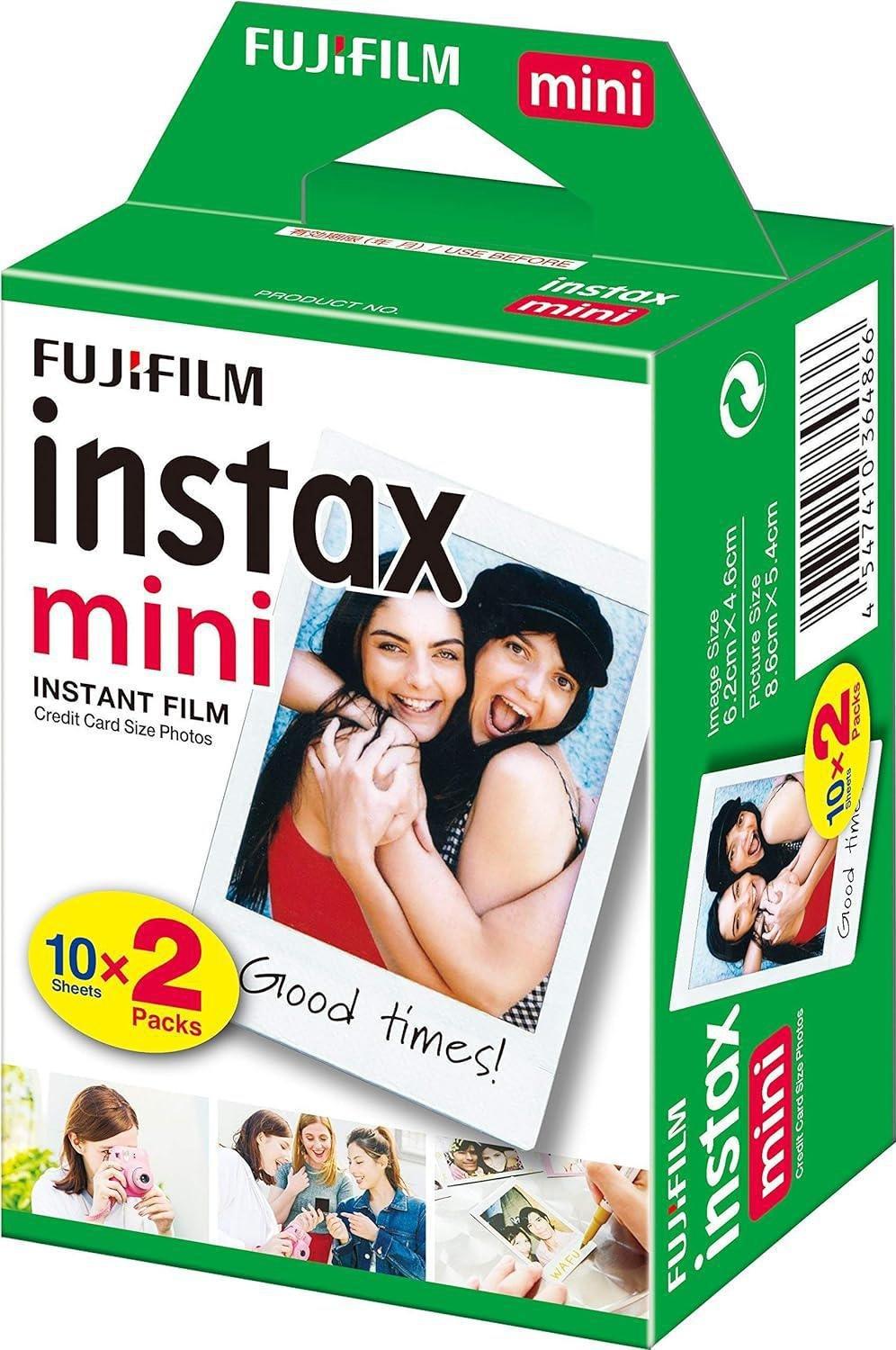 Fujifilm Instax Mini 2 Pack Film, No Colour, large image number 0
