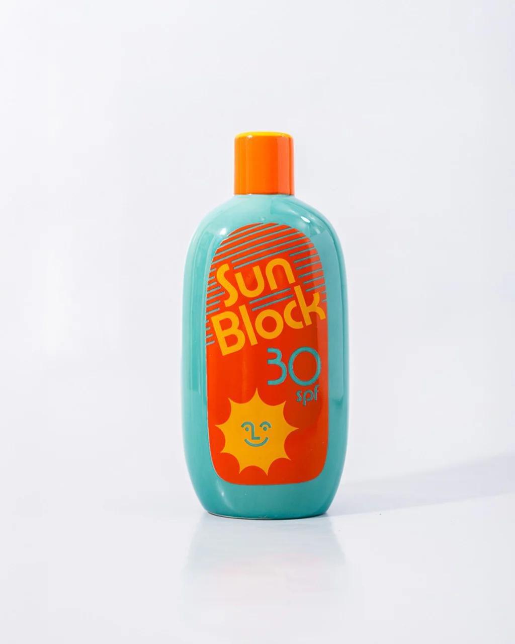 Multicolour Sunblock Ceramic Vase, Urban Outfitters X Little Birdy, A322_100, large image number 0