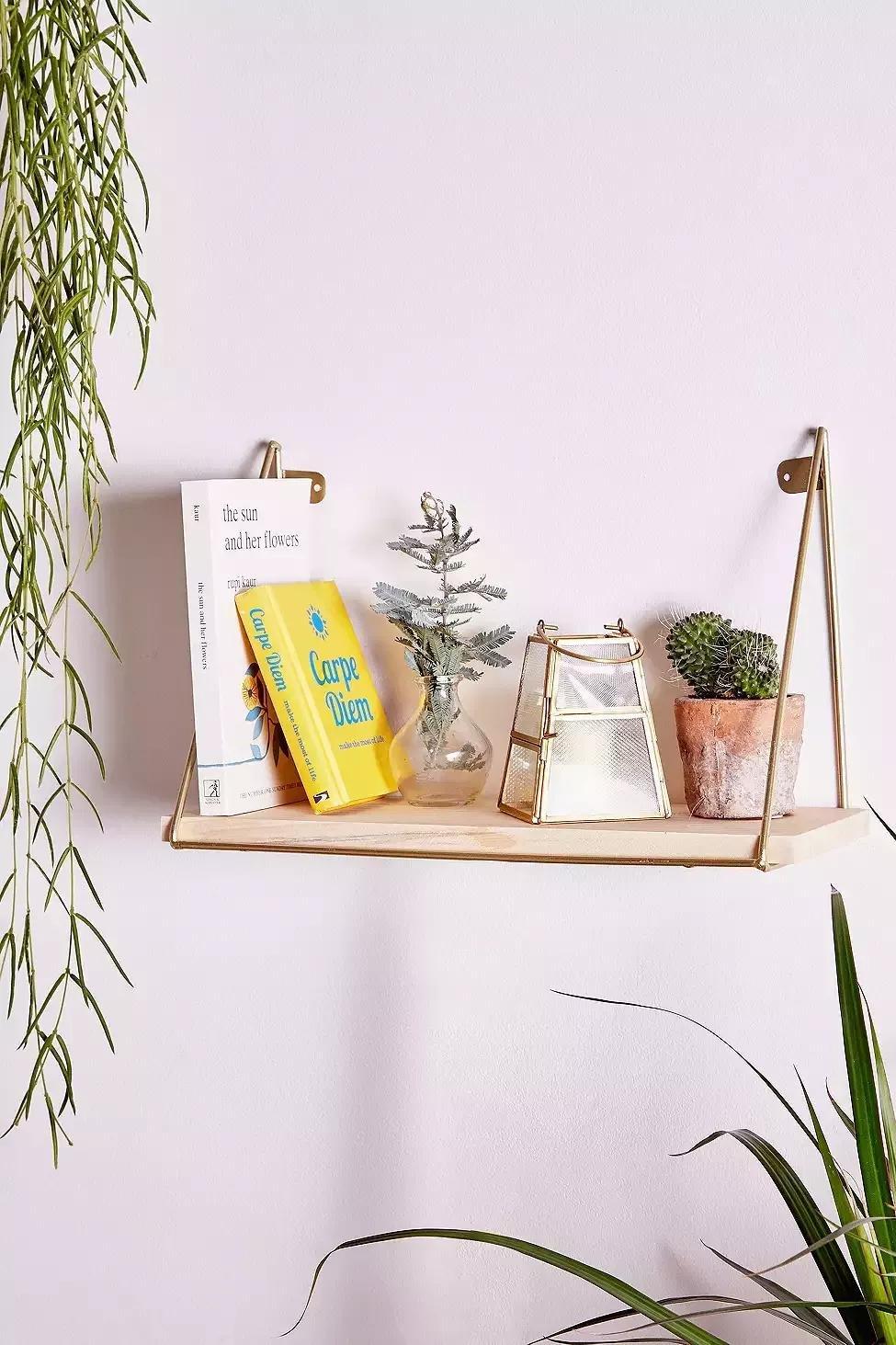Gold Ari Single Shelf, , large image number 0
