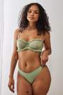 Urban Outfitters - Green Out From Under Markie Seamless Ribbed Thong