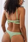 Urban Outfitters - Green Out From Under Markie Seamless Ribbed Thong