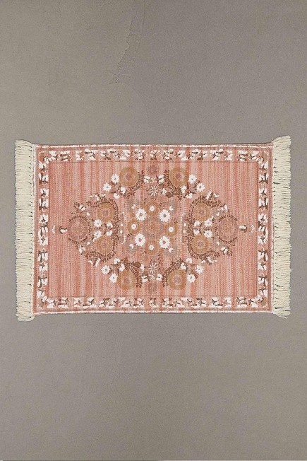 Urban Outfitters - Pink Stina Floral 2X3 Rug