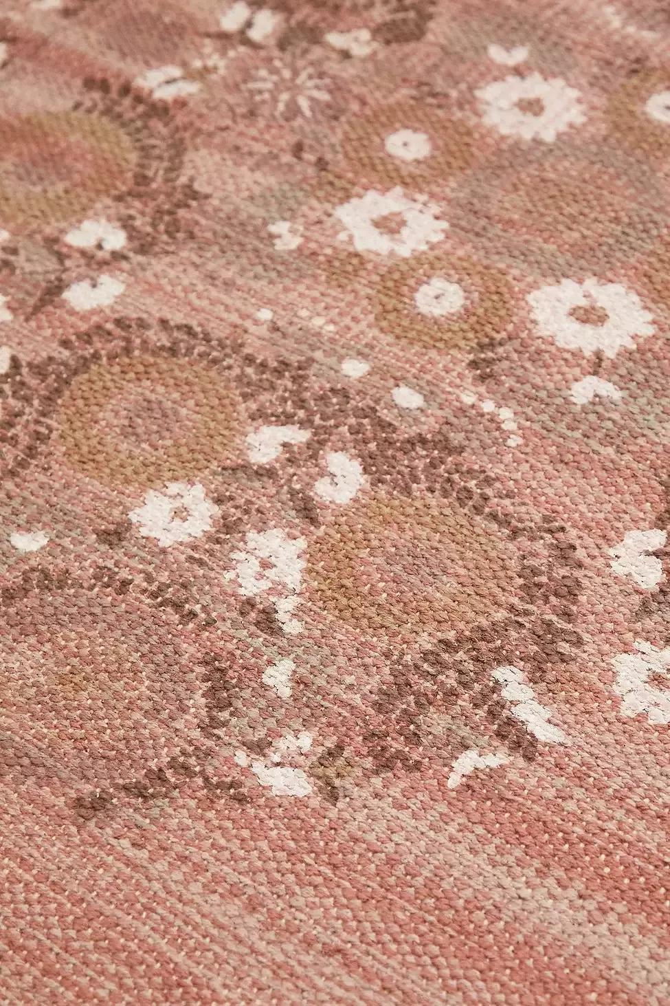 Pink Stina Floral 2X3 Rug, PINK, large image number 1