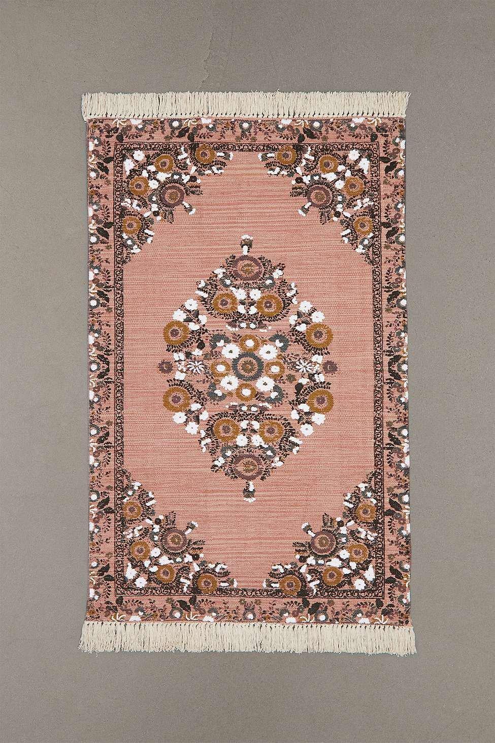 Pink Stina Floral 3x5 Rug, , large image number 0