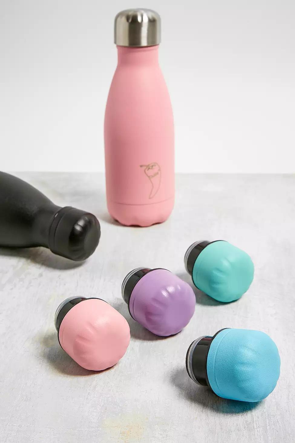 Pink Chilly's Stainless Steel Water Bottle Lid, , large image number 1