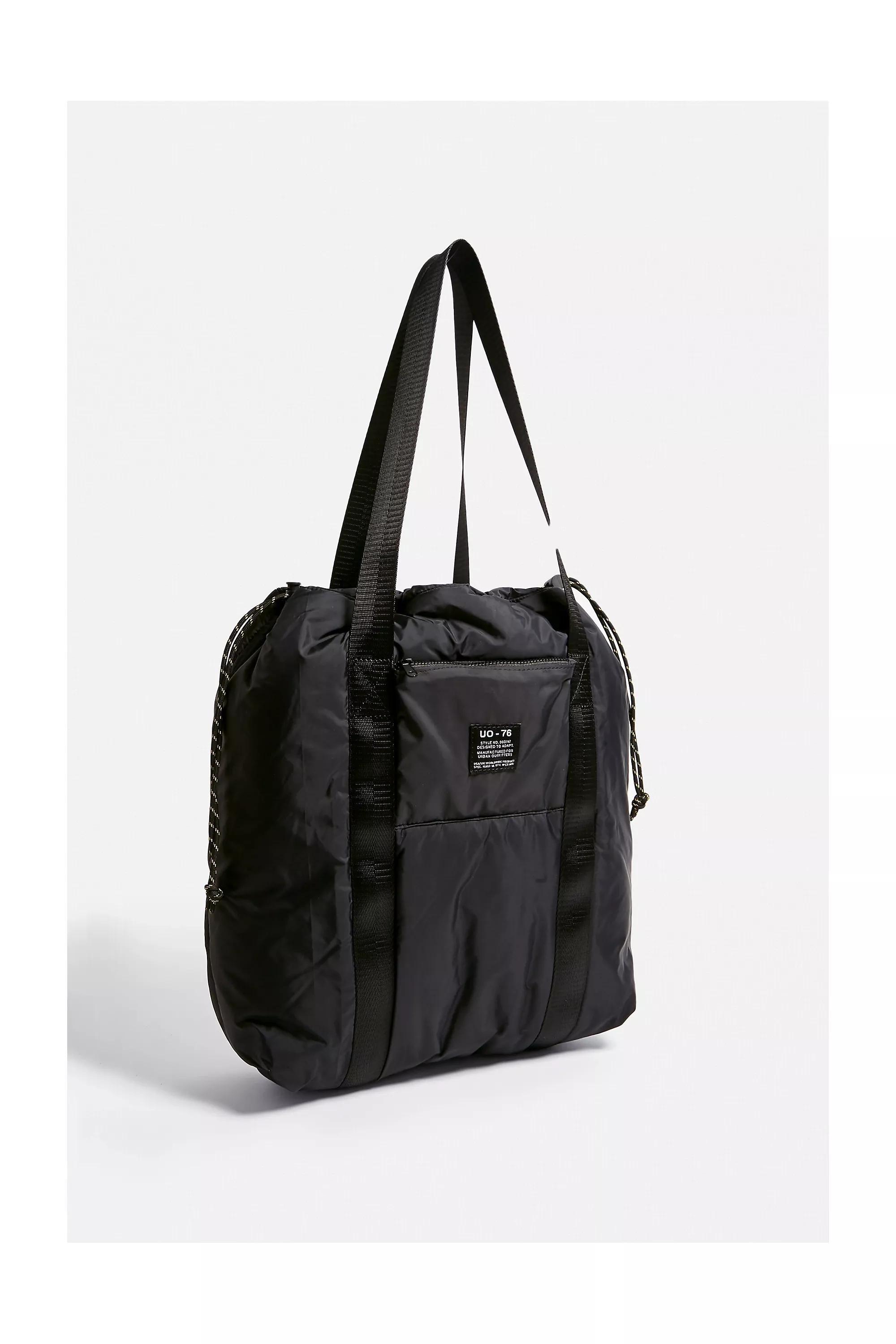 Black UO Puffer Tote Bag, Women, , large image number 2