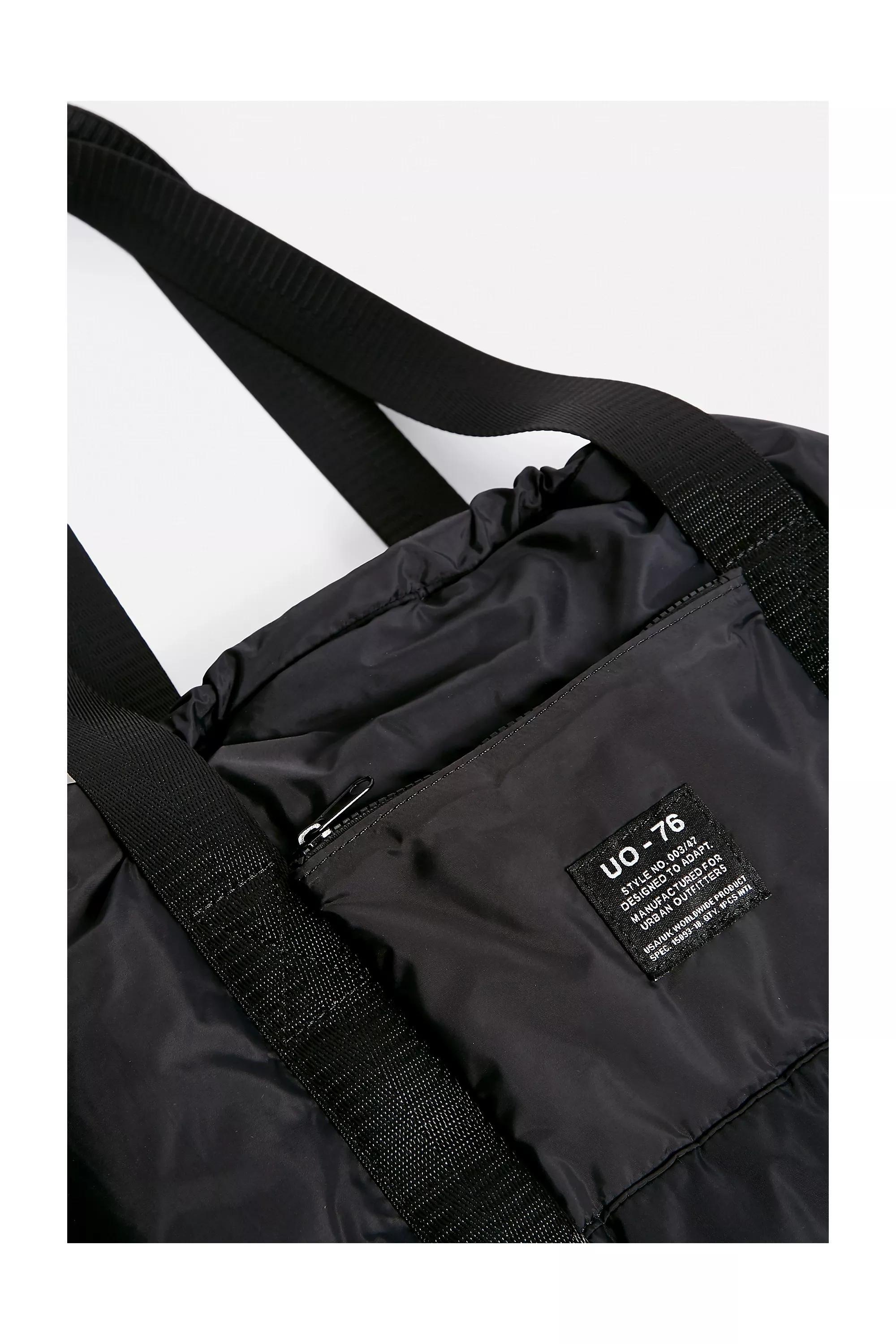 Black UO Puffer Tote Bag, Women, , large image number 4
