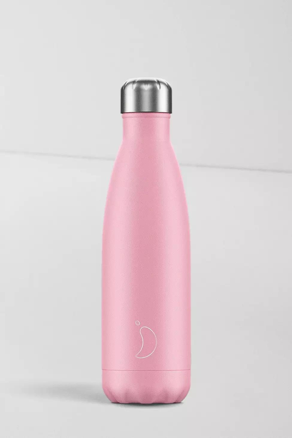 Pink Chilly's 500Ml Stainless Steel Water Bottle, , large image number 0