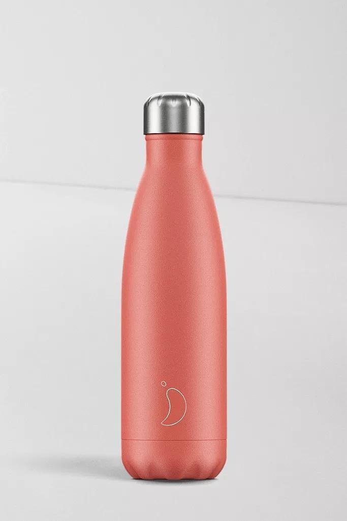 Peach Chilly's 500Ml Stainless Steel Water Bottle, , large image number 1