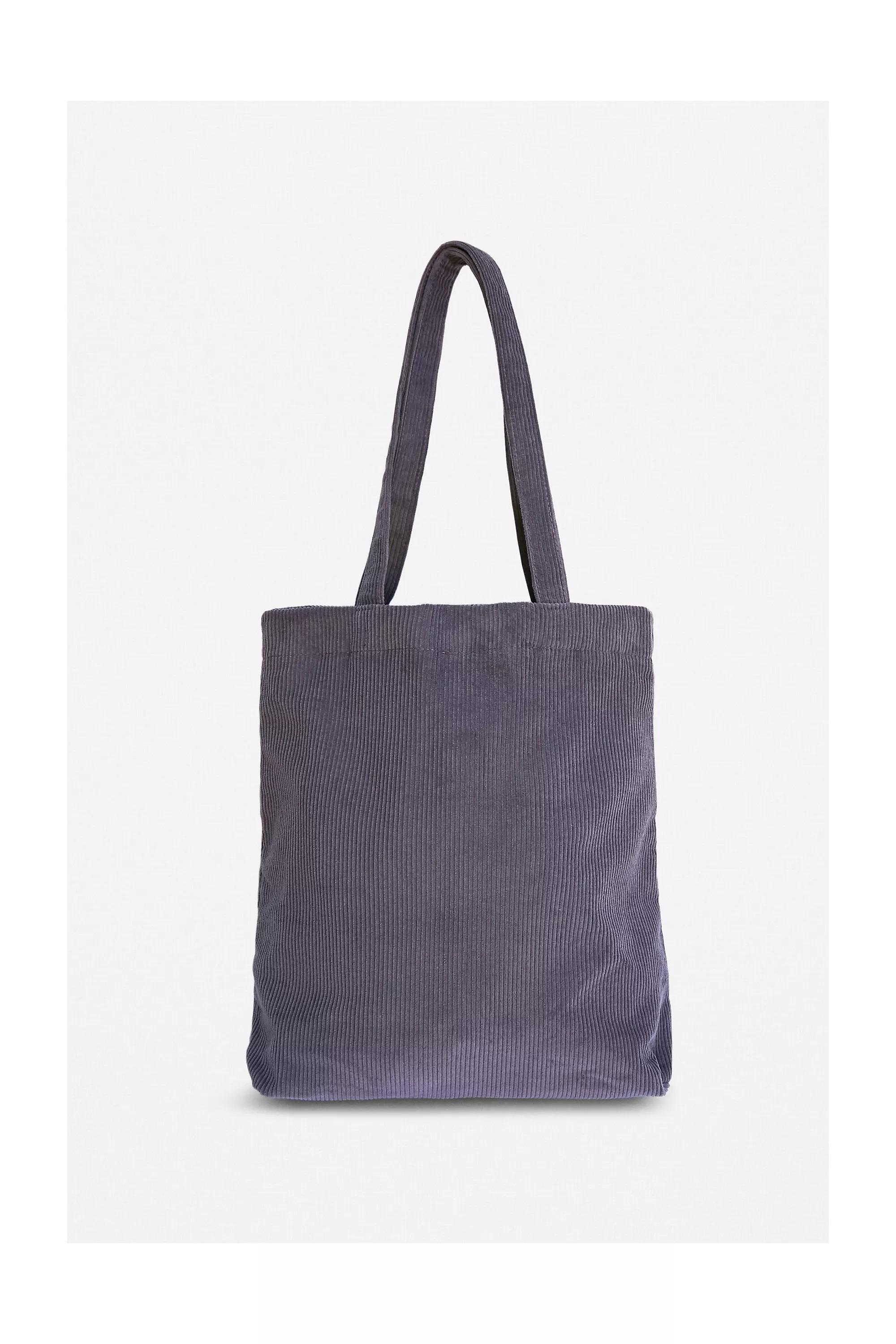 Purple UO Corduroy Pocket Tote Bag, Women, , large image number 3
