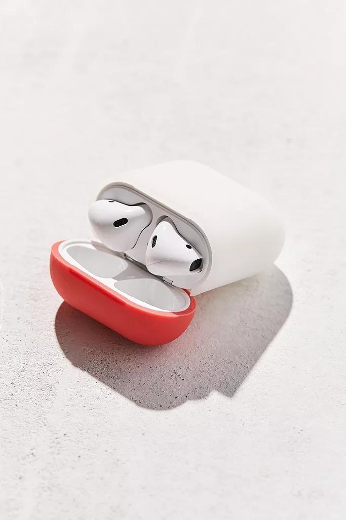 White Elago Airpods Silicone duo Case, , large image number 0