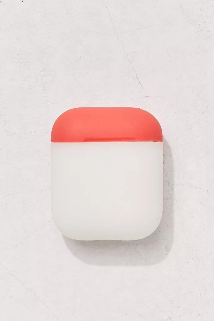 White Elago Airpods Silicone duo Case, , large image number 2